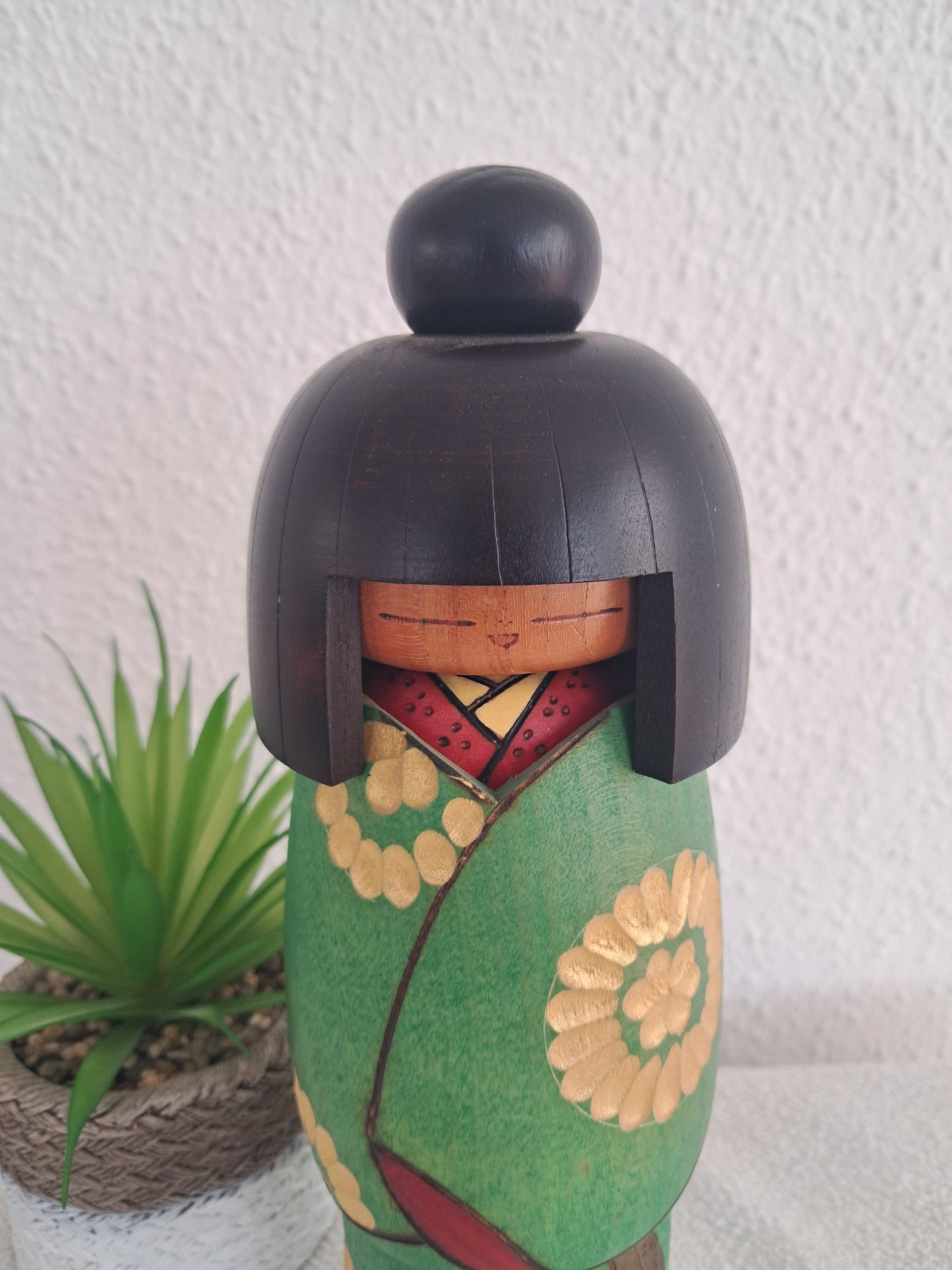 Vintage Gumma Kokeshi By Kazuo Takamizawa (1927-)