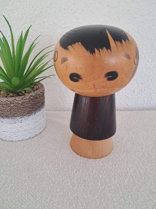 Vintage Sosaku kokeshi by Masao Watanabe (1917-2007)