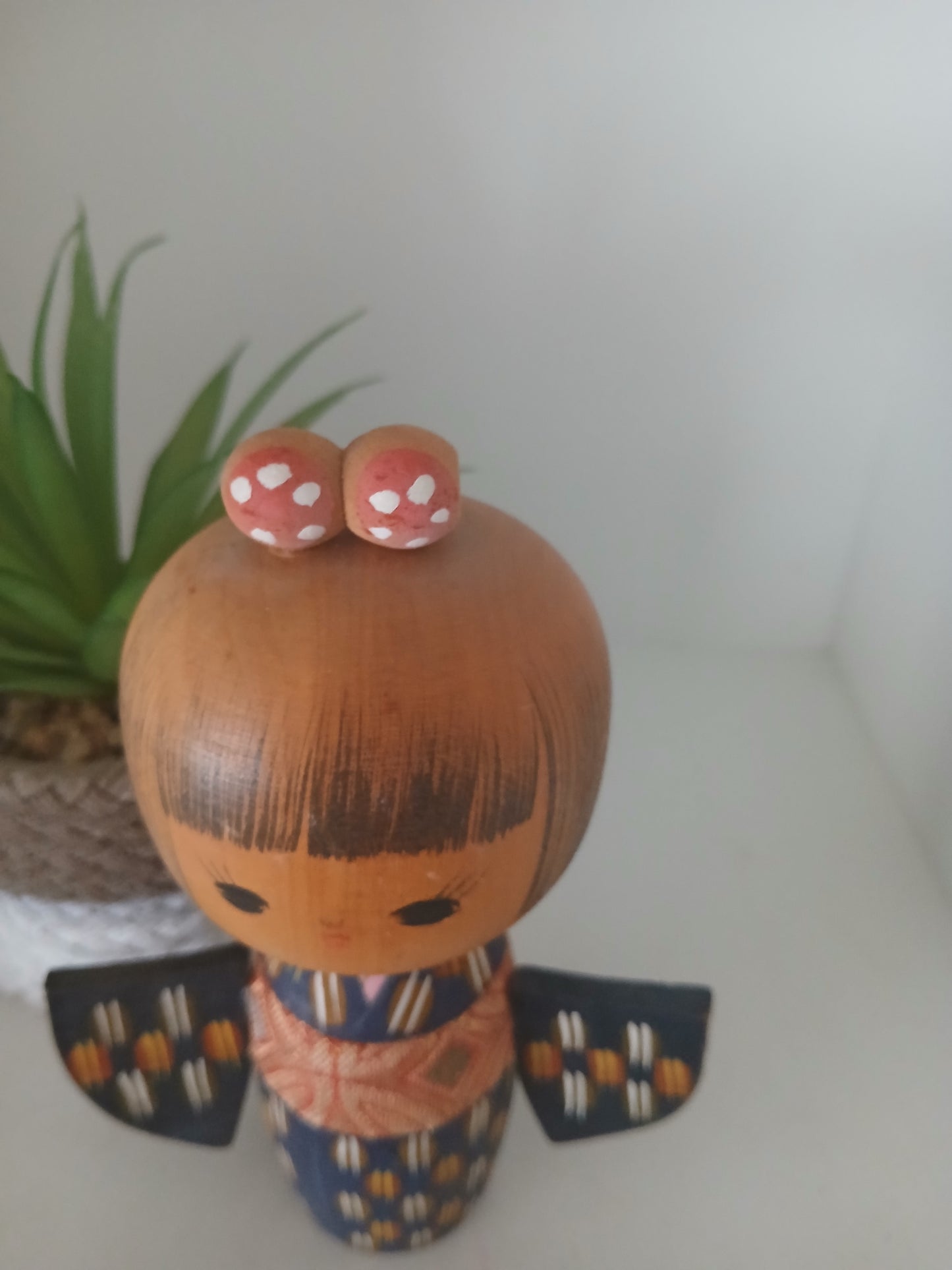 Vintage creative kokeshi by Kojo Tanaka