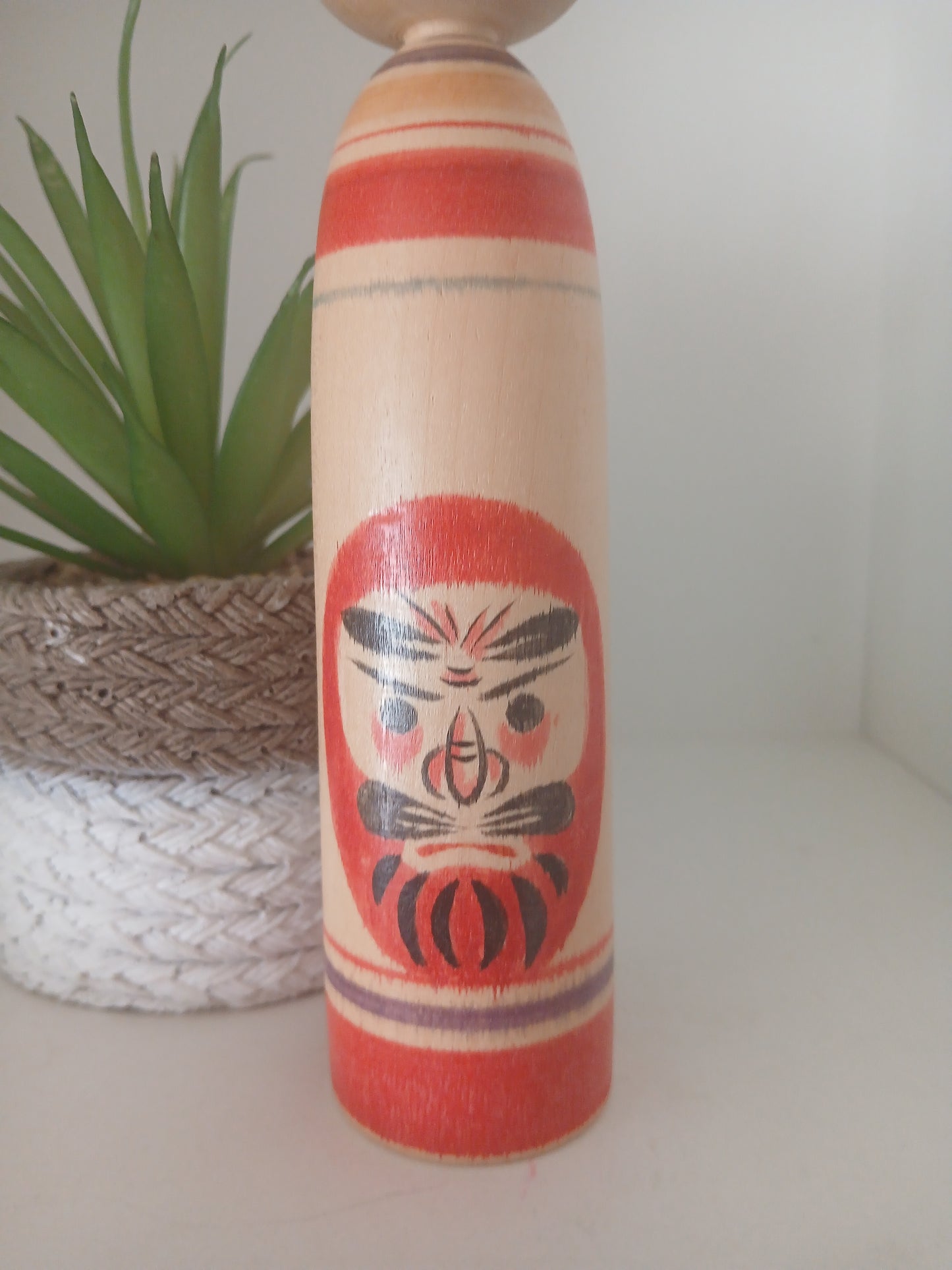 Vintage Tsugaru Kokeshi by Mamiya Masao (1921~2008)