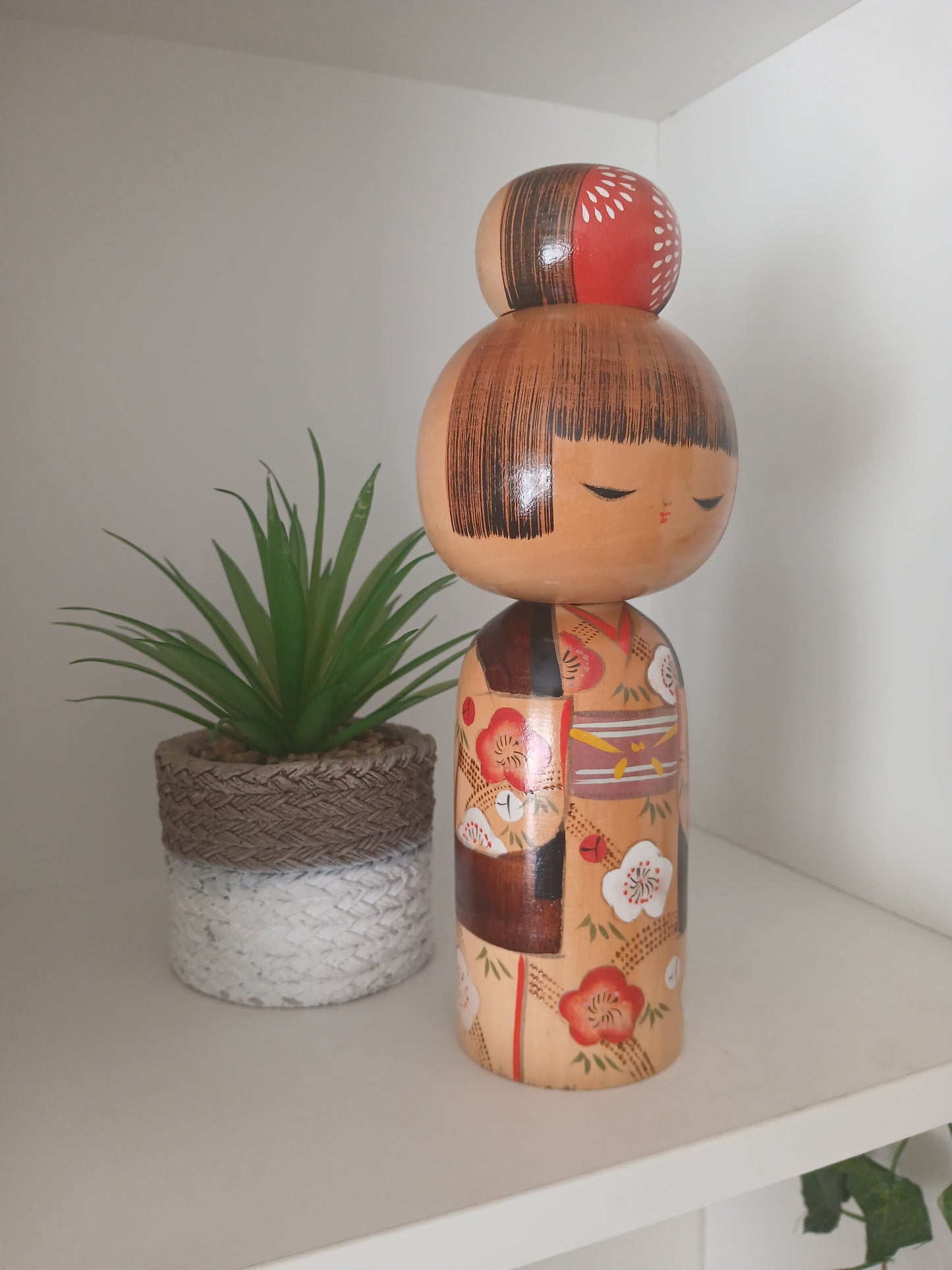 Vintage creative kokeshi by Kojo Tanaka