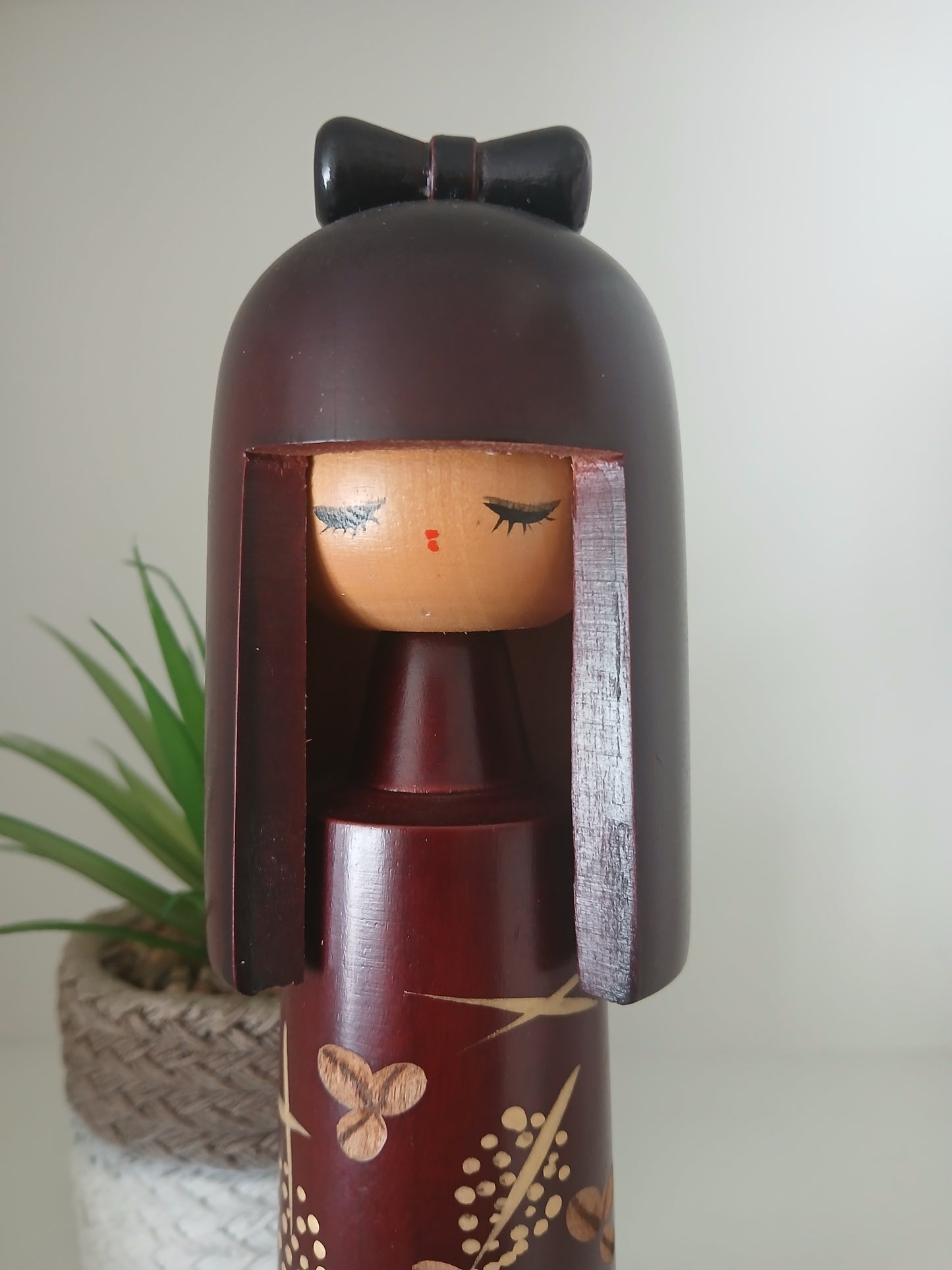 Vintage Gumma kokeshi made by Miyashita Hajime (1940-)