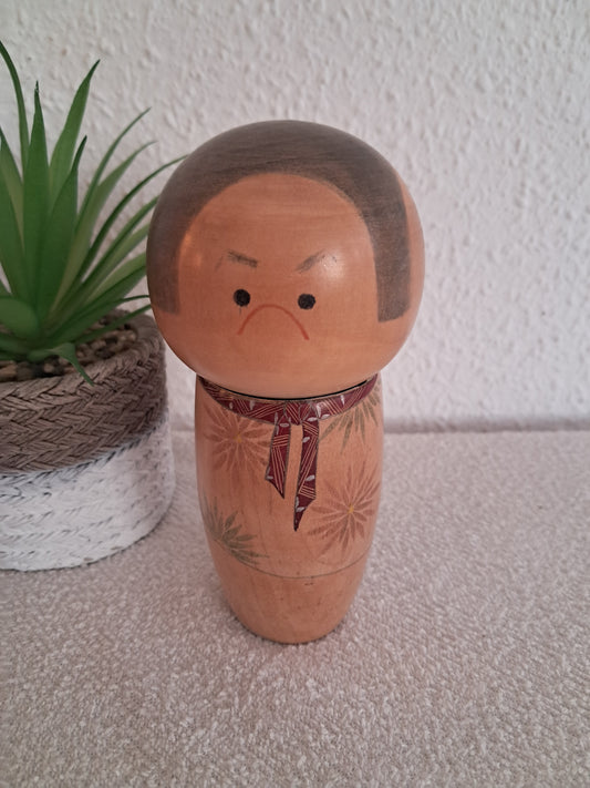 Vintage 3 face Kokeshi by Imai Tamamizu