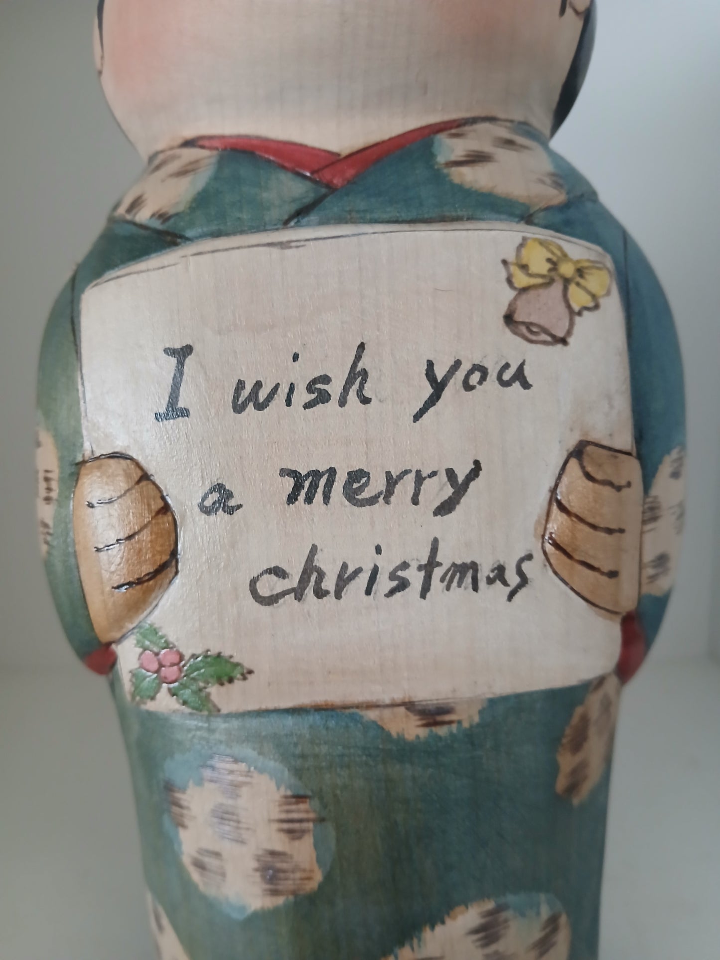 Exclusive creative kokeshi by Yuko Yamazaki - Christmas serie 2025