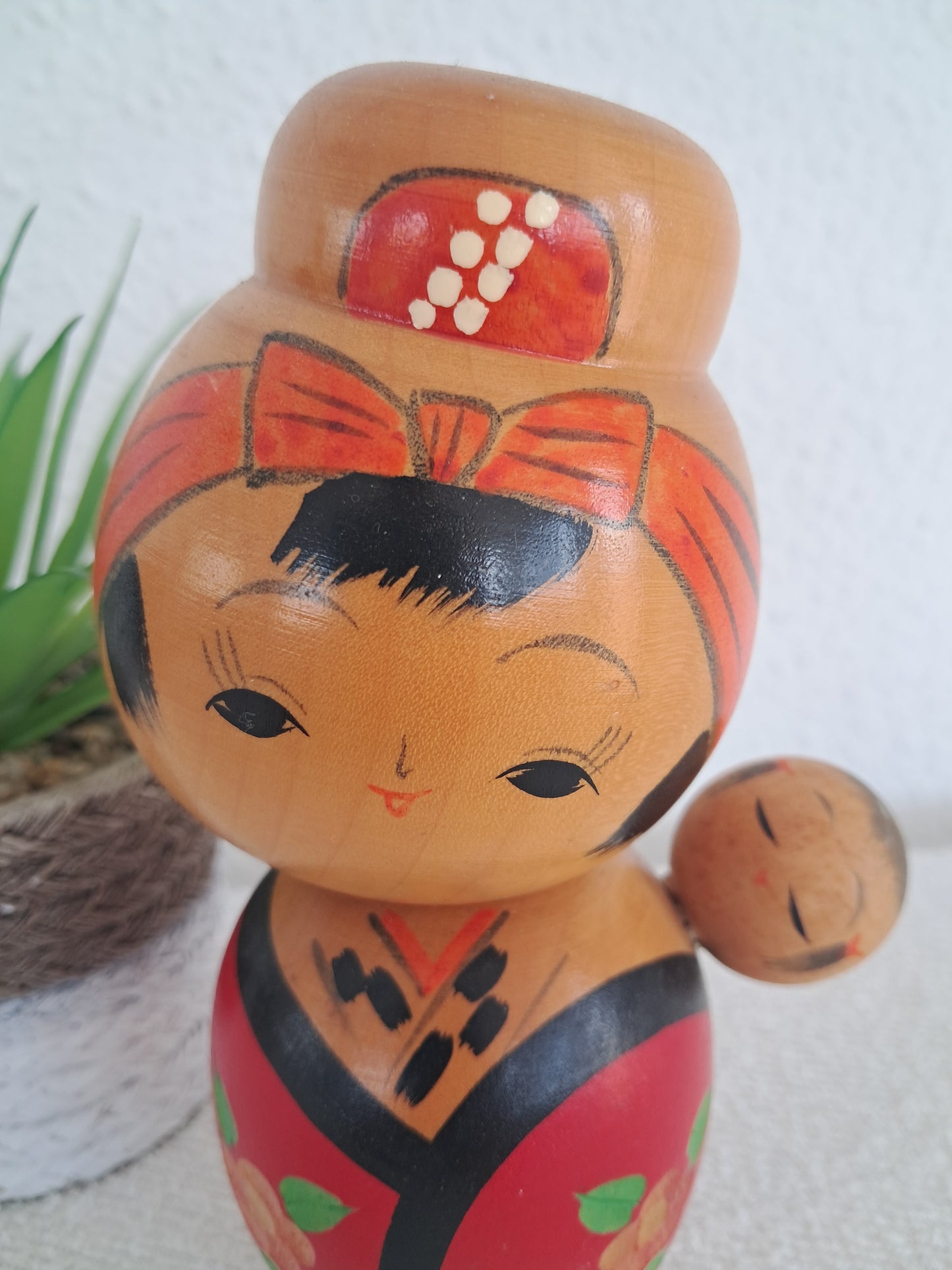 Vintage Creative Kokeshi By Sato suigai (1920-)