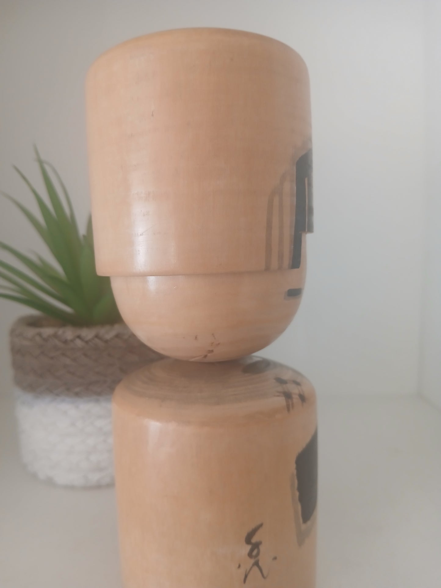 Rare Vintage Creative Kokeshi By Kano Chiyomatsu (1935-)