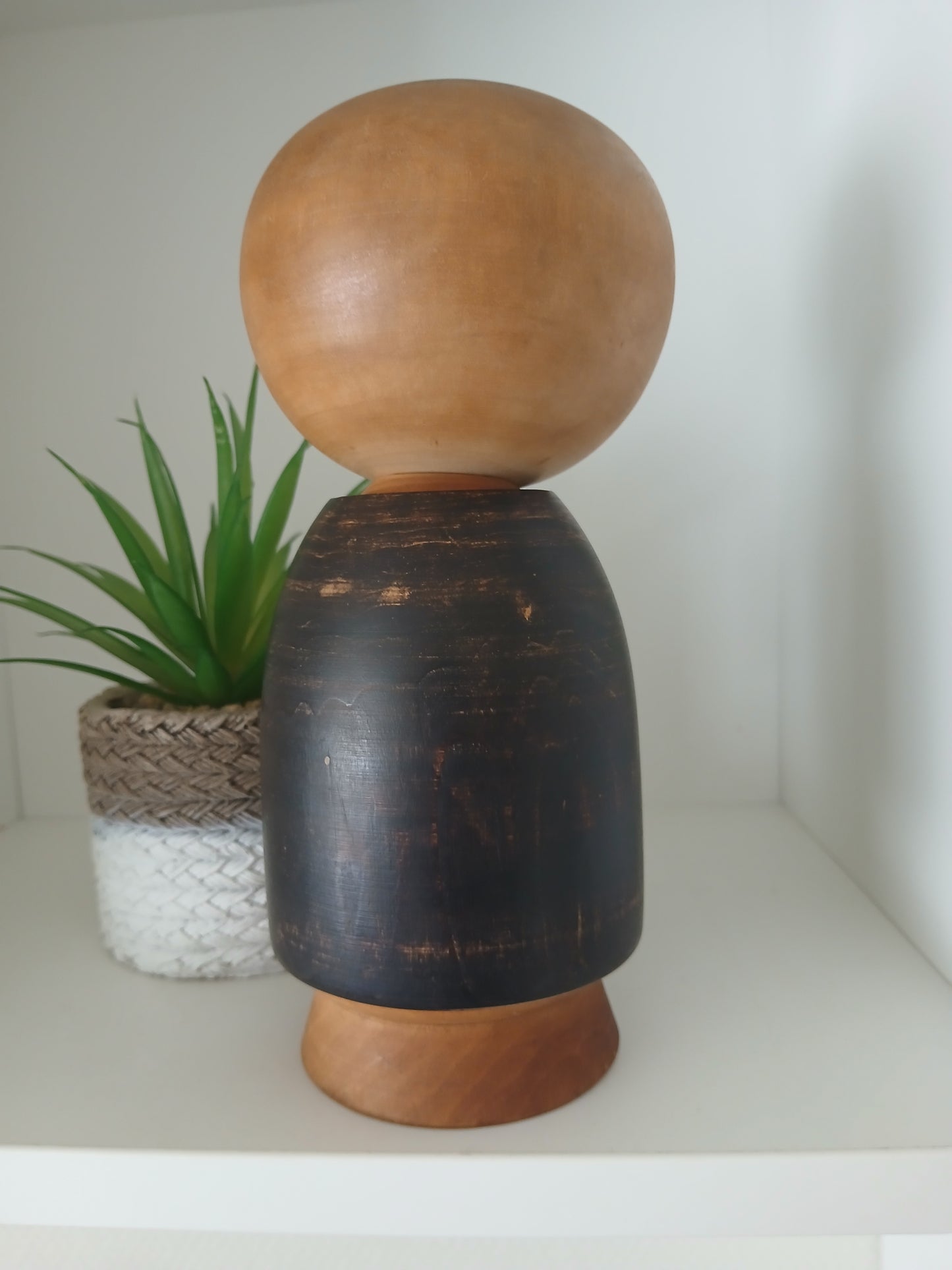 Rare Vintage Creative Kokeshi By Watanabe Masao (1917-2007)