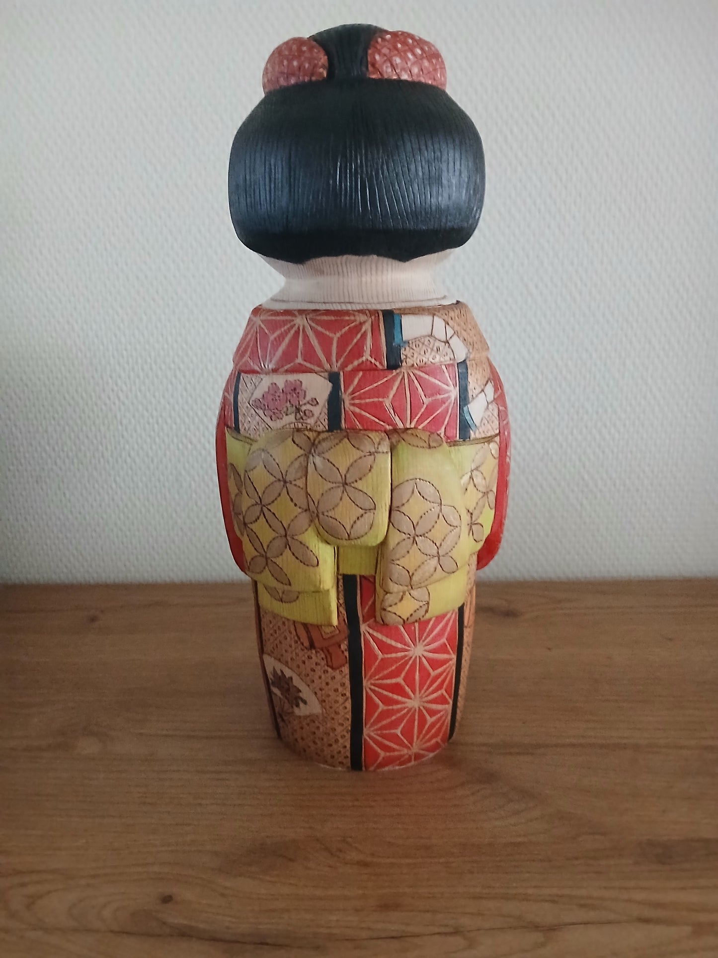 Exclusive Sosaku kokeshi by Yuko Yamazaki - From Sibukawa exhibition 2025