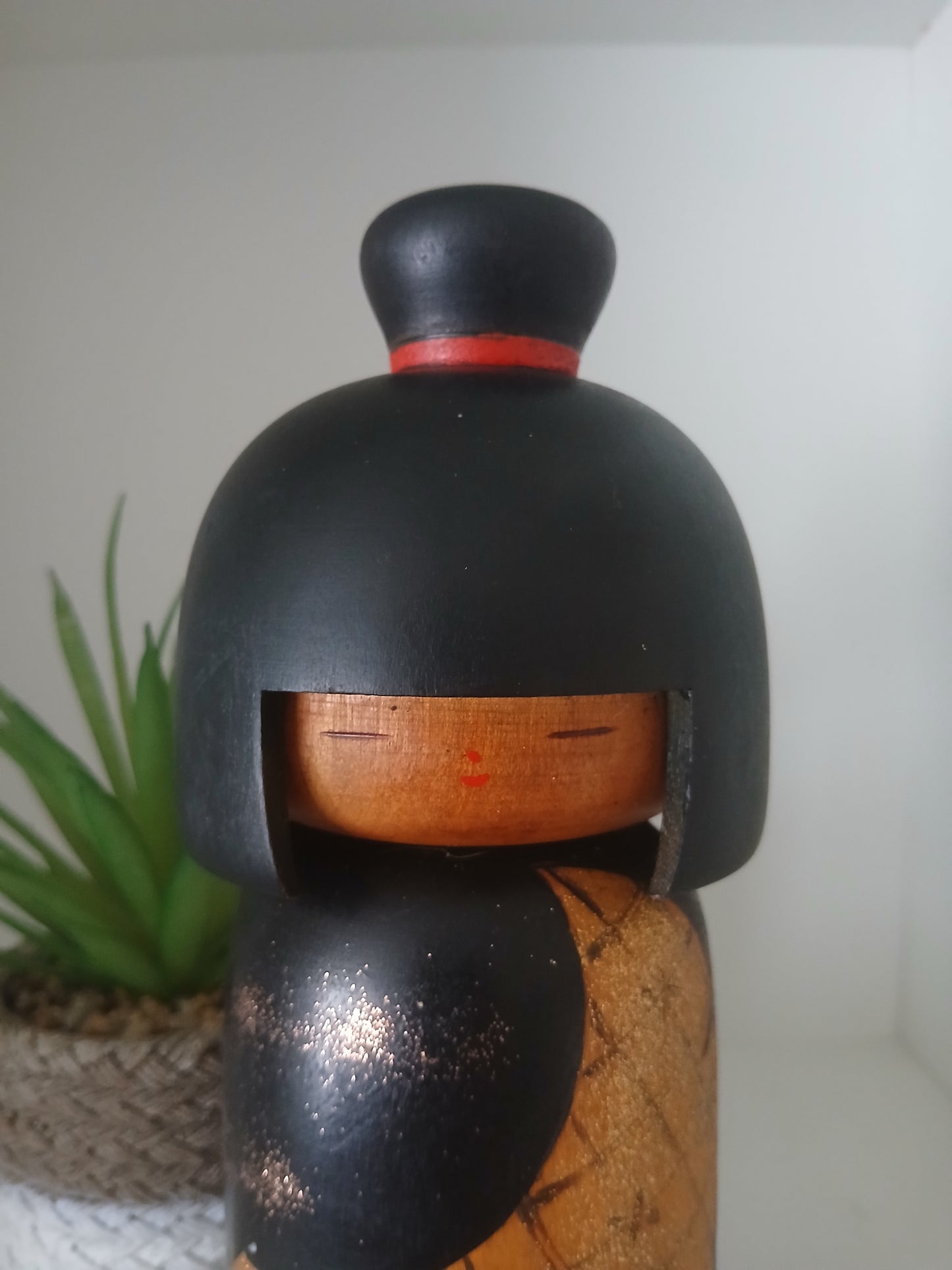 Vintage Gumma Kokeshi By Yuji Kawase (1938-)
