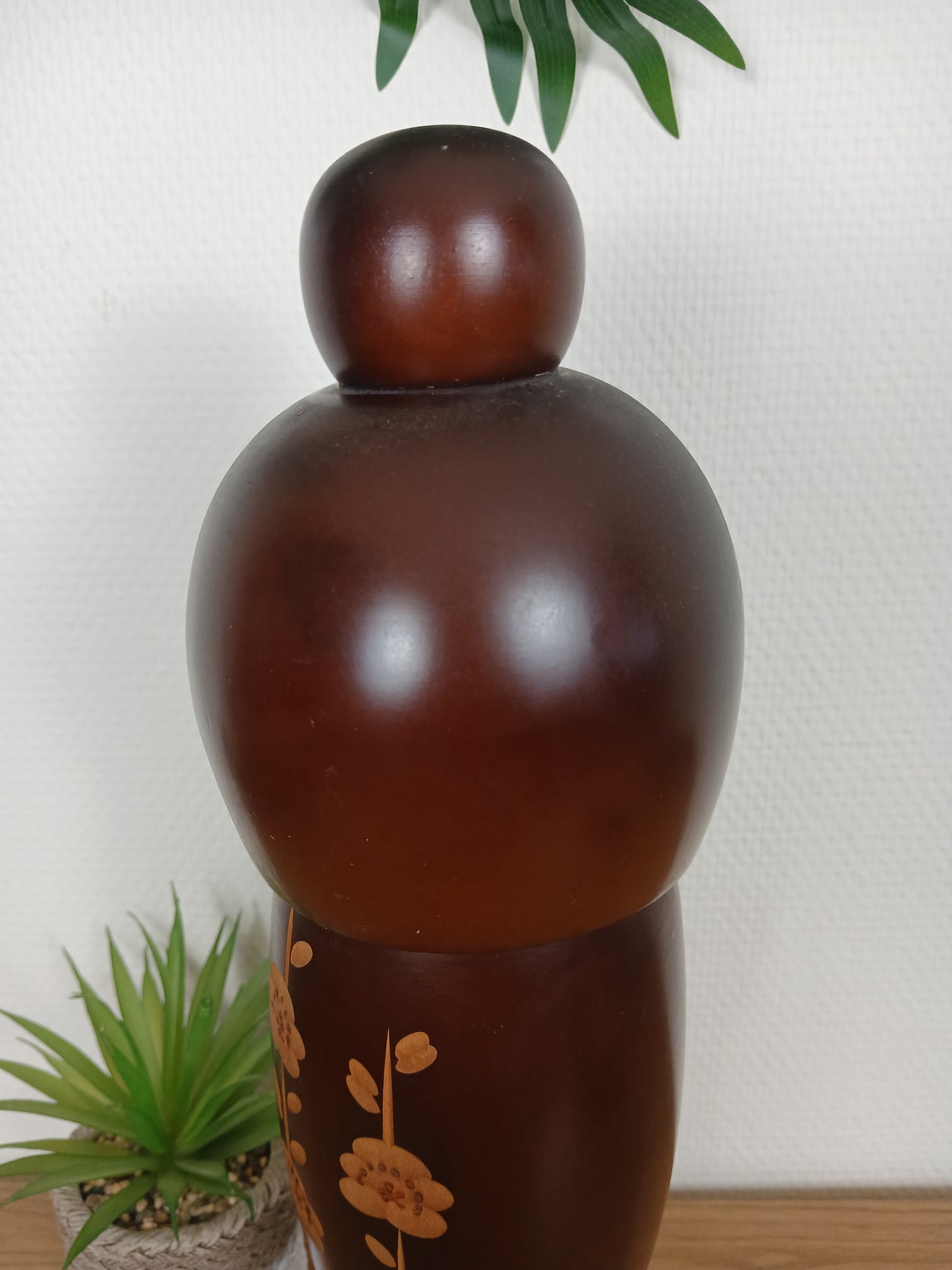 Large Vintage Creative kokeshi by Hajime Miyashita(1940-)- 38,5cm