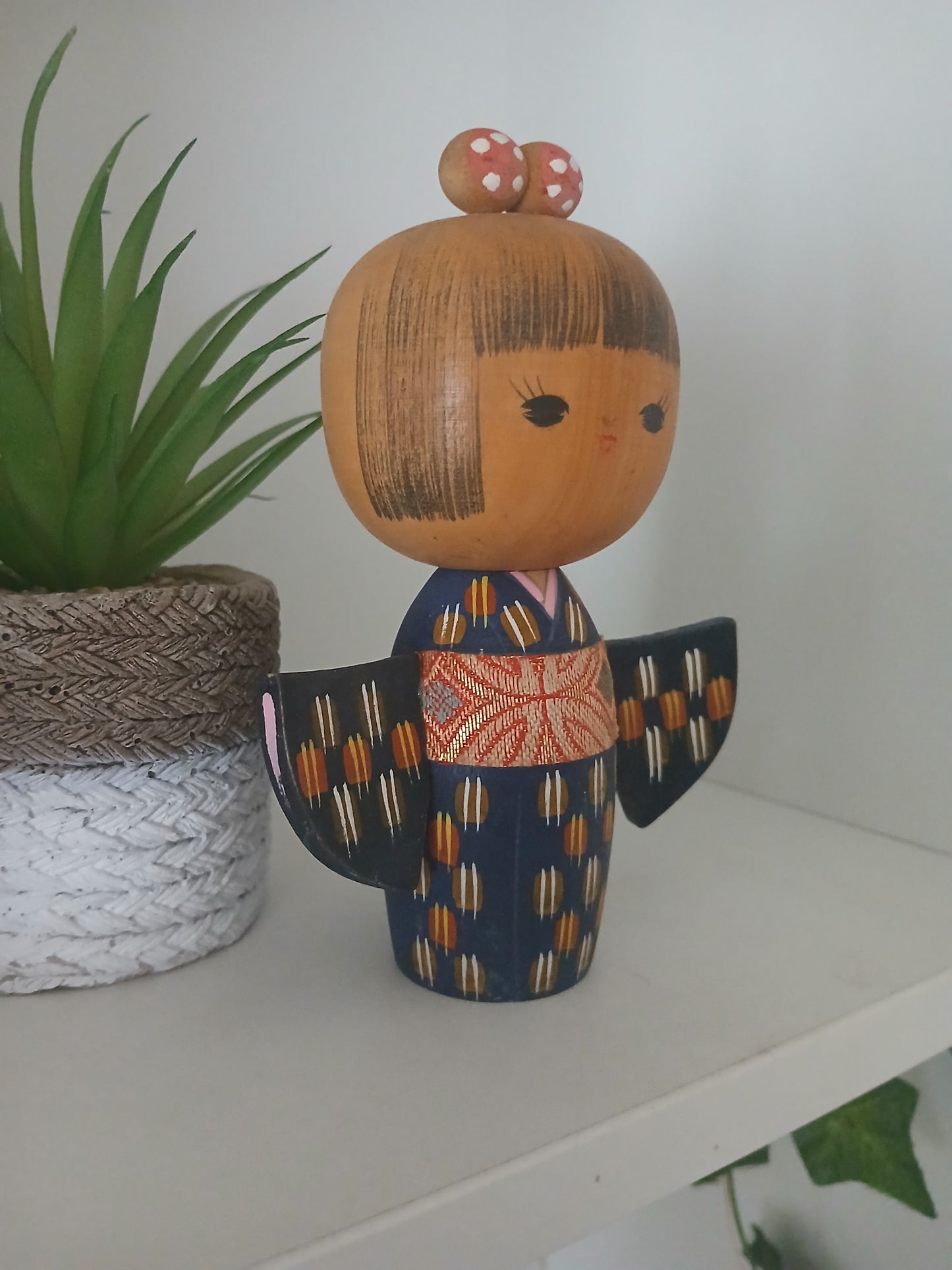 Vintage creative kokeshi by Kojo Tanaka