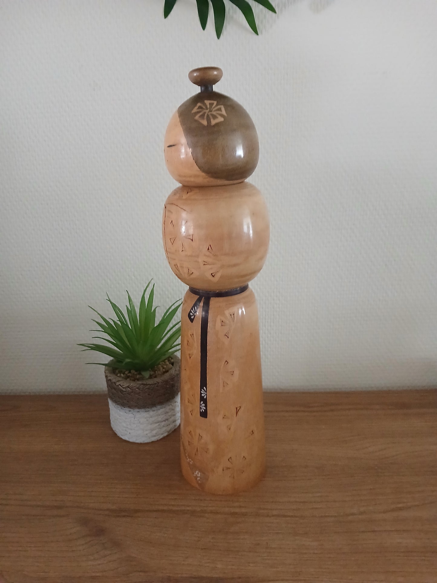 Rare Vintage Creative Kokeshi By Sadao Kishi (1932-1998)- 35cm