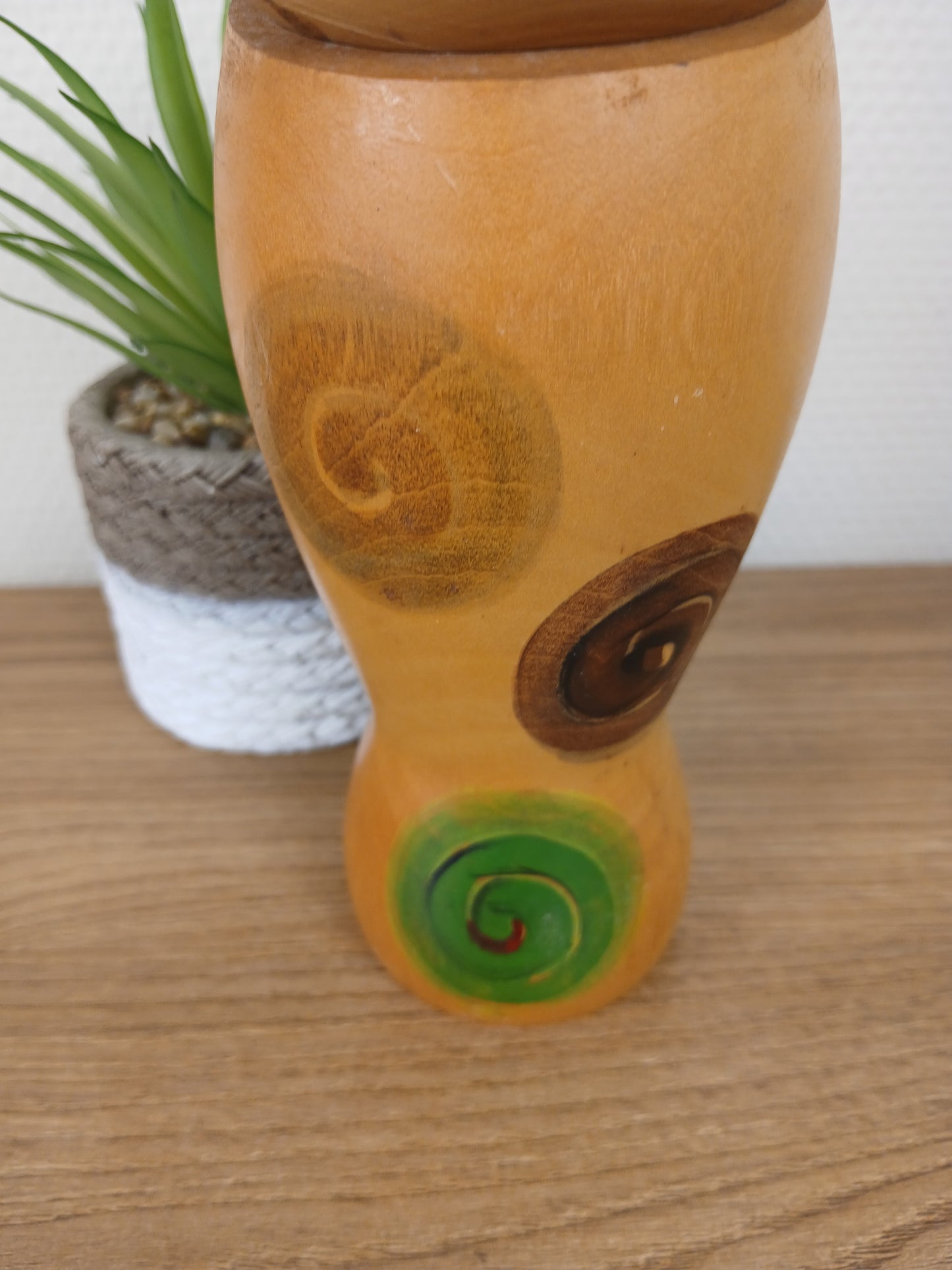 Vintage Sosaku kokeshi by Masao Watanabe (1917-2007)