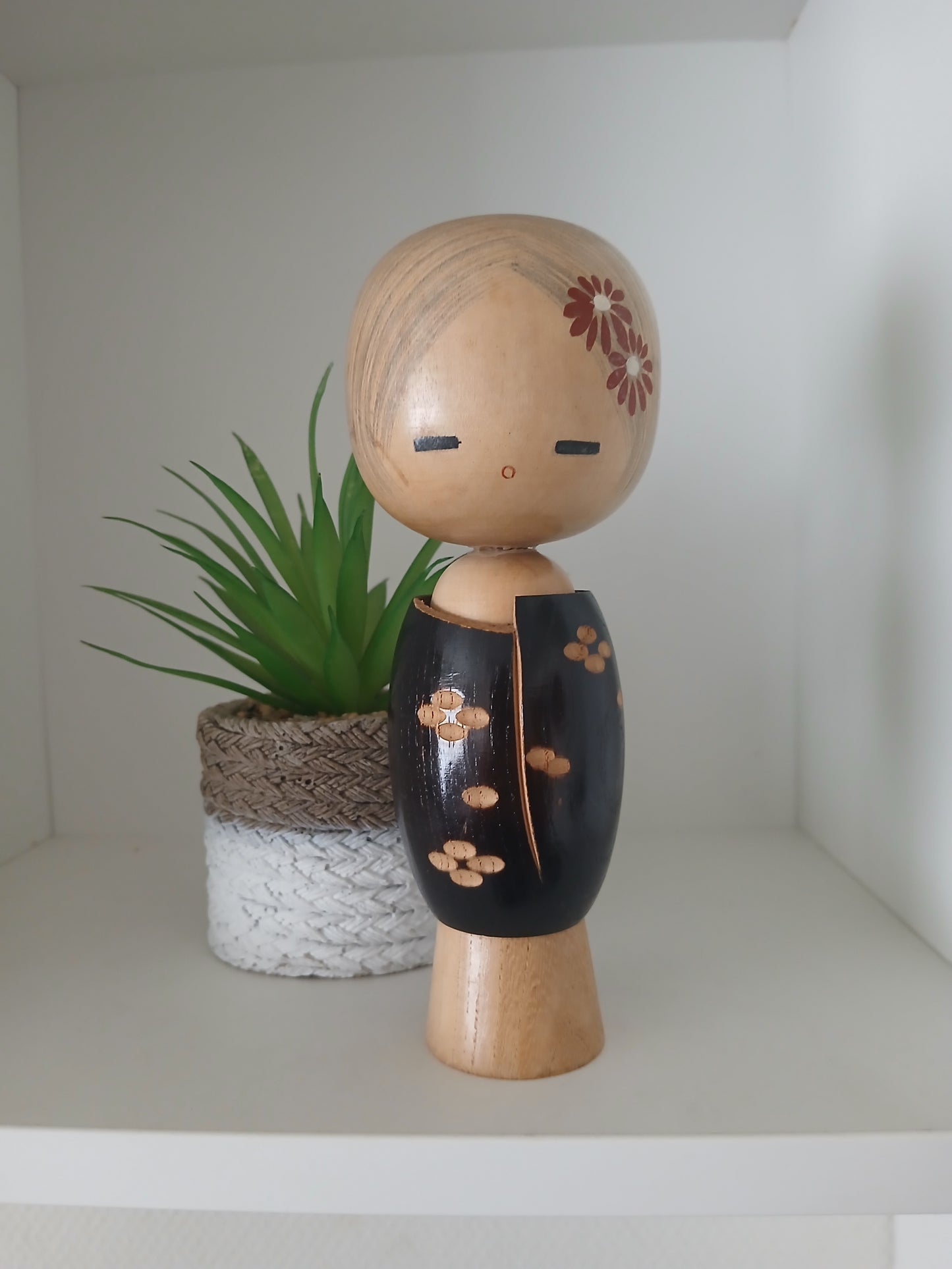 Vintage creative kokeshi by Nobuo