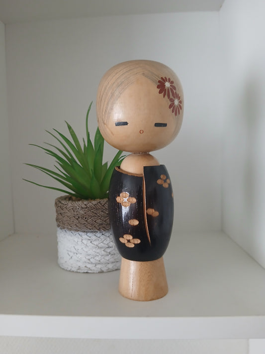 Vintage creative kokeshi by Nobuo