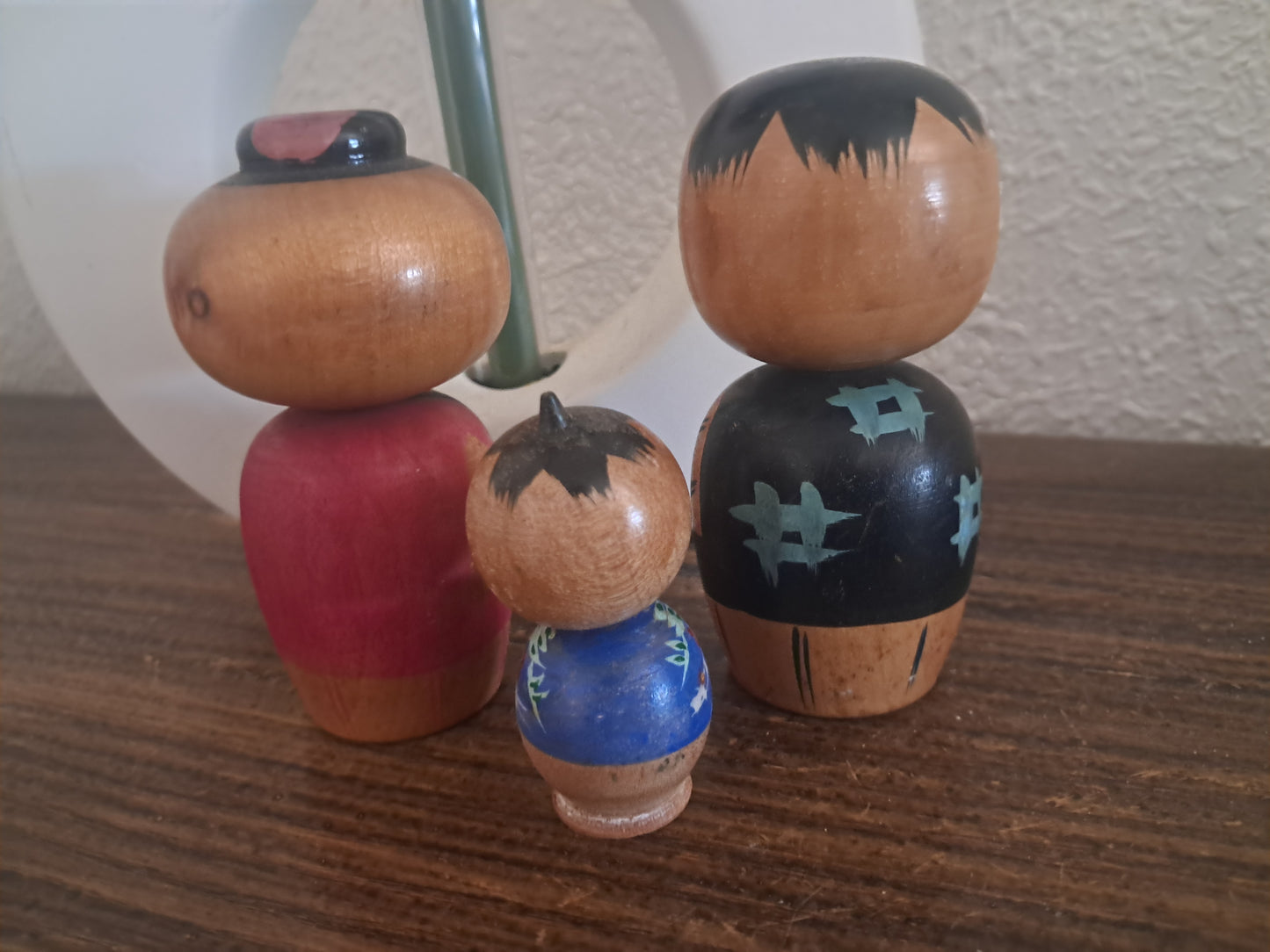 Vintage set Donko kokeshi