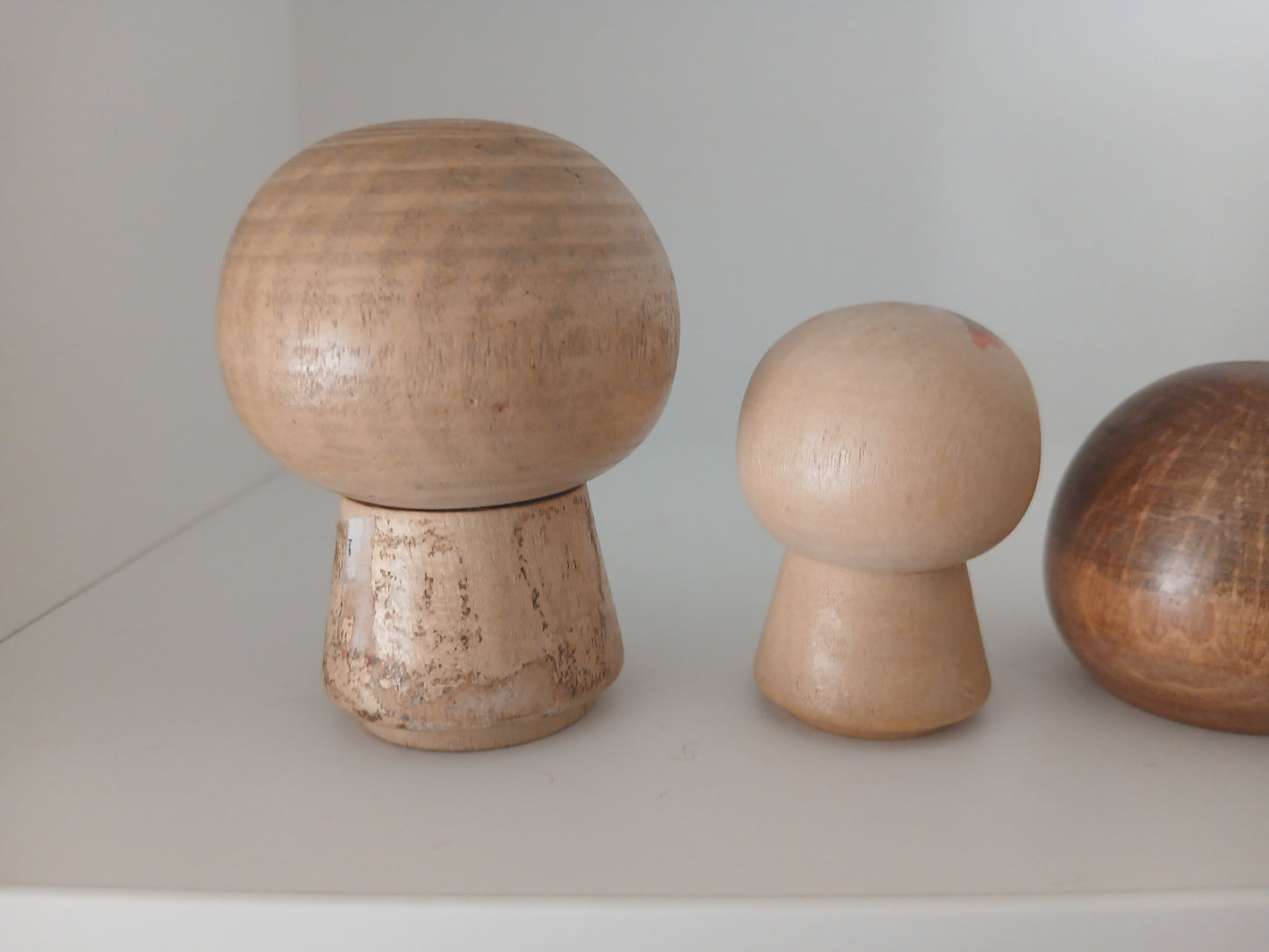 2 sets of vintage creative kokeshi by Yamanaka Sanpei