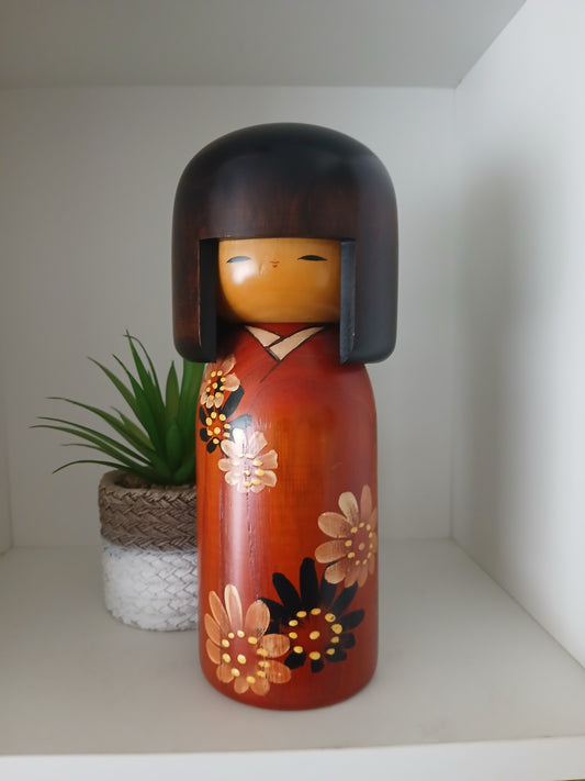 Vintage Gumma Kokeshi By Usaburo