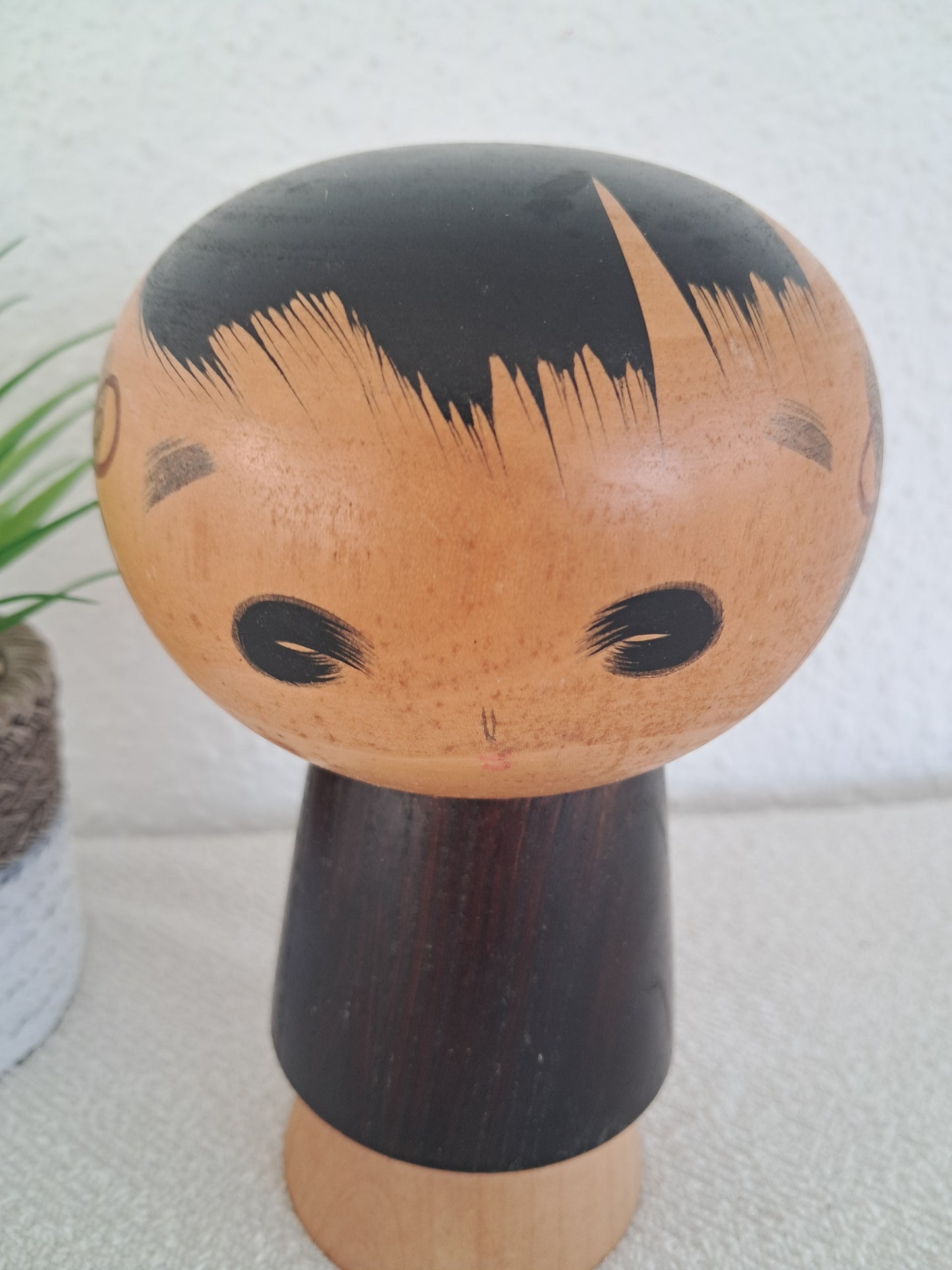 Vintage Sosaku kokeshi by Masao Watanabe (1917-2007)