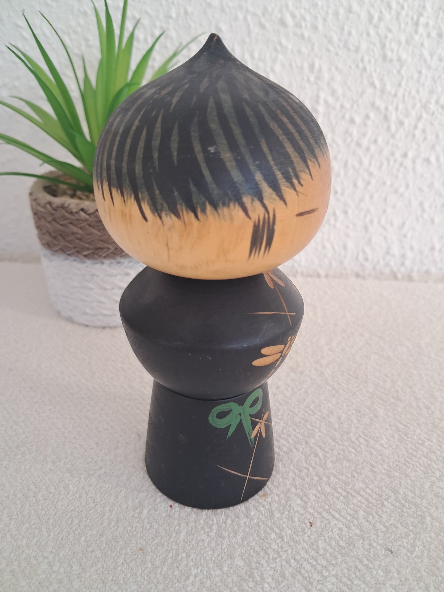 Creative kokeshi made by Yuji Kawase (1918-2002)