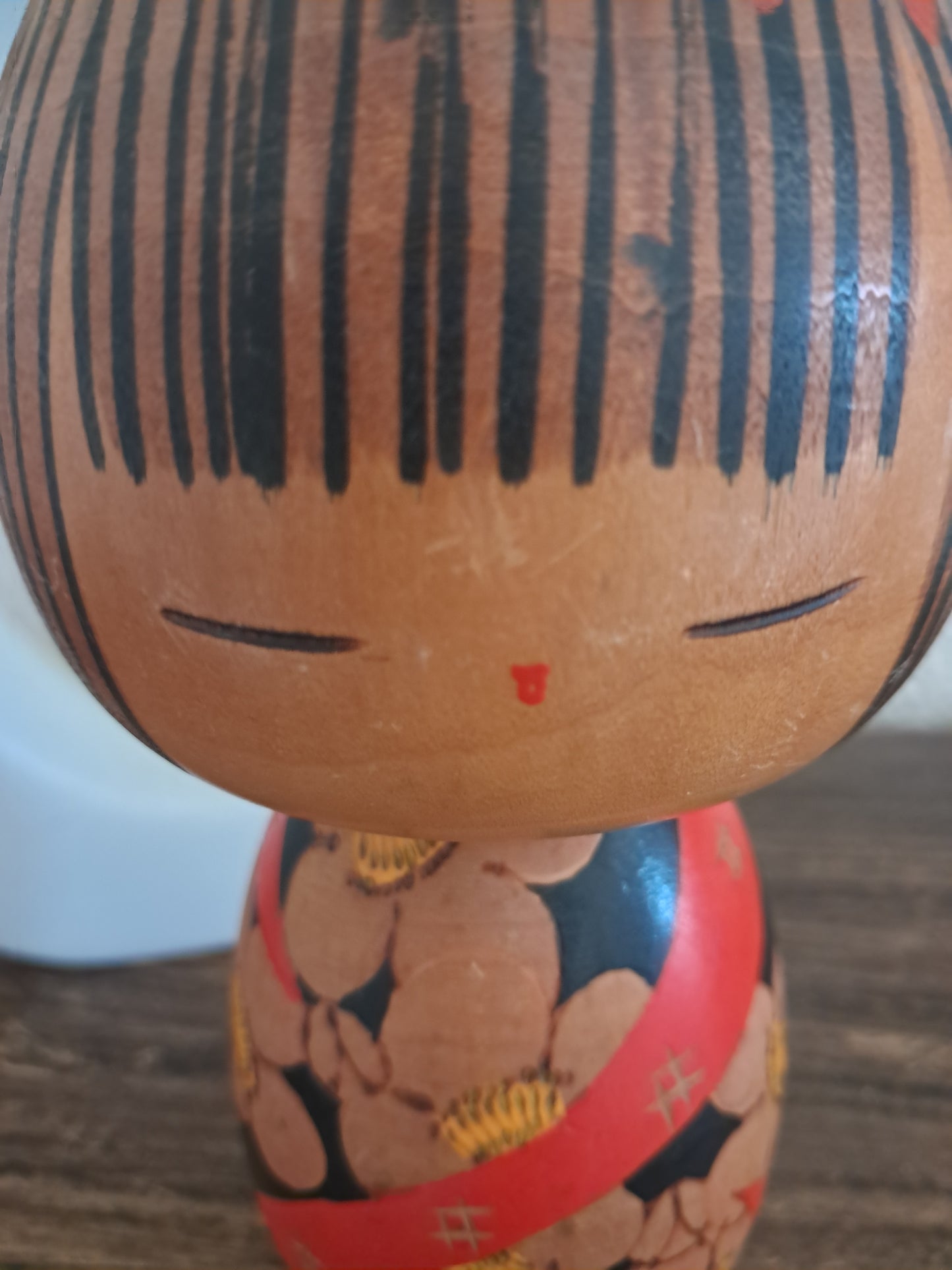 Rare Vintage Creative Kokeshi By Yuji Kawase (1938-)