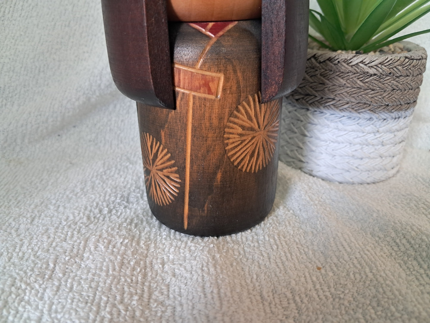 Vintage Gumma Kokeshi by Sansaku Sekiguchi (1925-2018)