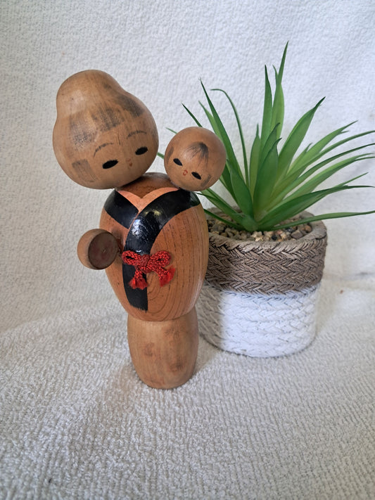 Vintage creative Kokeshi by Kato Masami