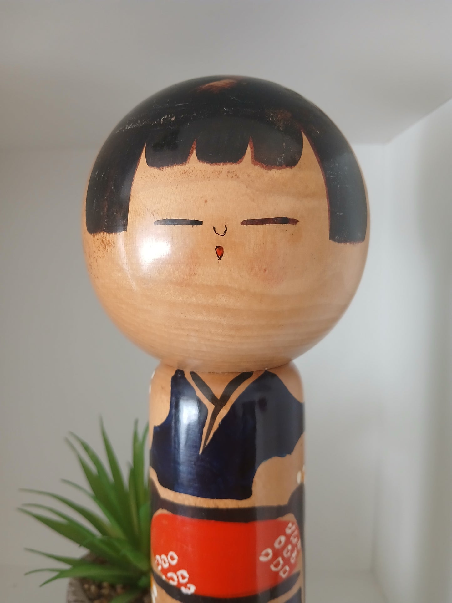 Vintage creative kokeshi by  Kiyohara Takao