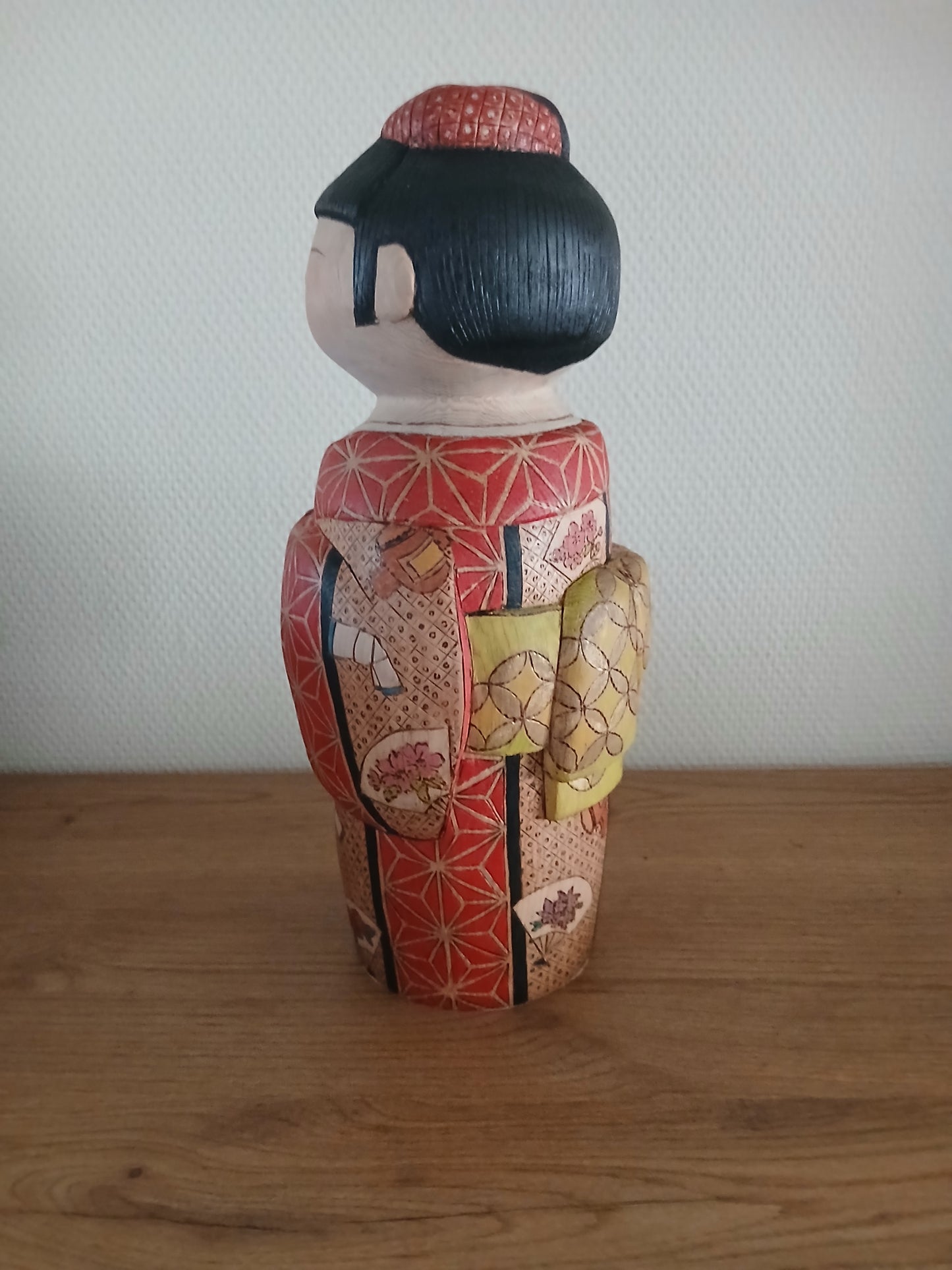 Exclusive Sosaku kokeshi by Yuko Yamazaki - From Sibukawa exhibition 2025