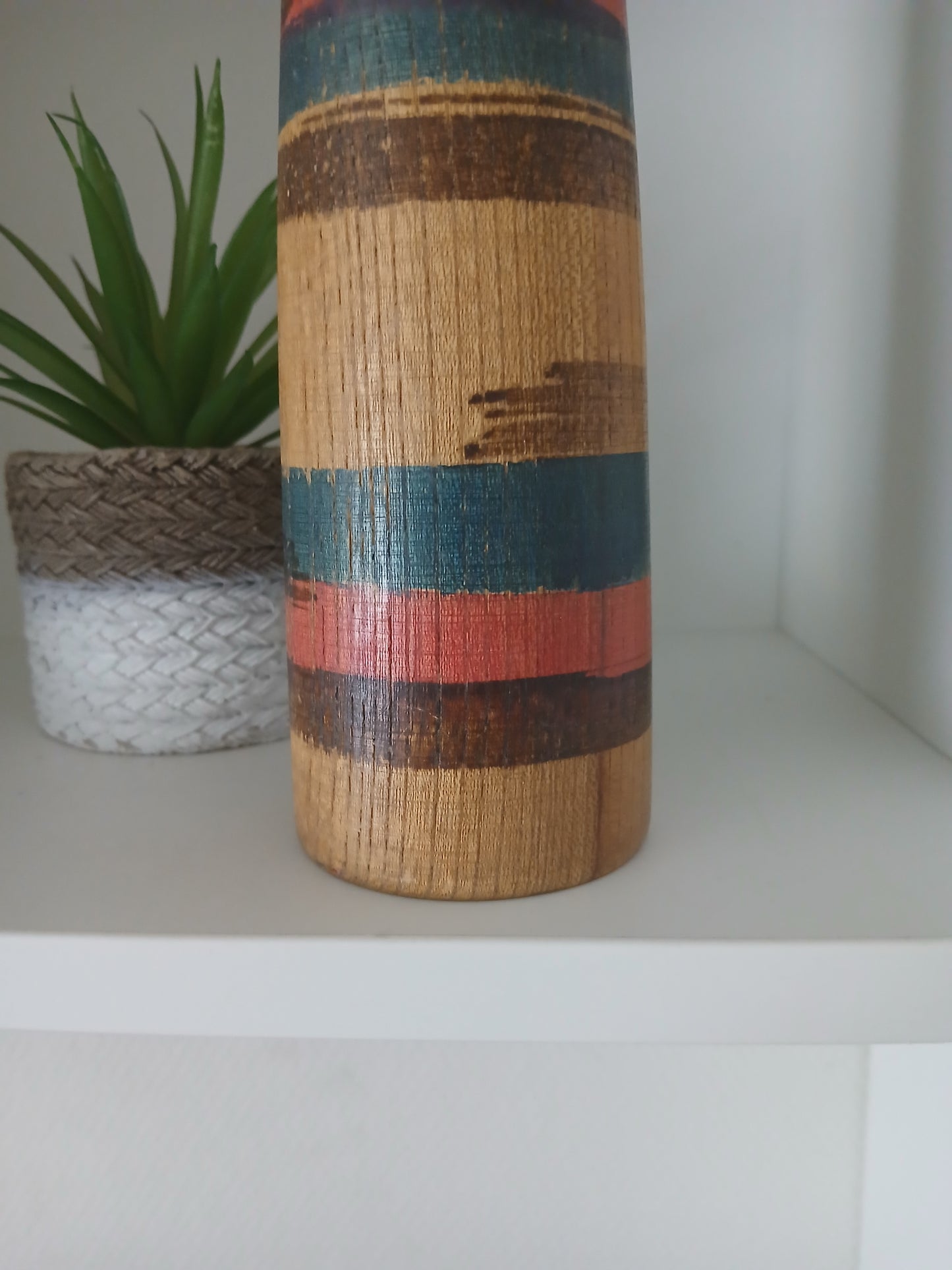 Big vintage creative kokeshi made by Sanpei Yamanaka (1926-2012)
