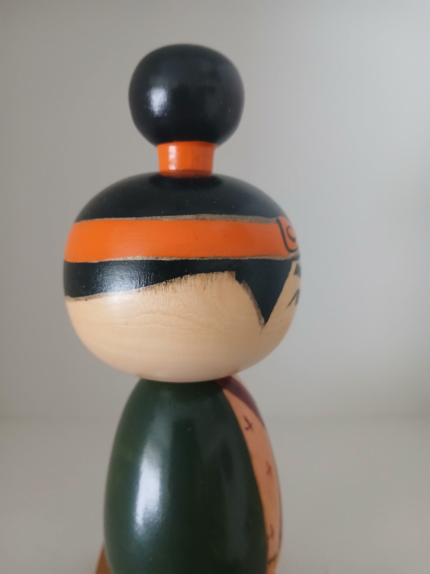 Vintage creative kokeshi by Chie Tanaka