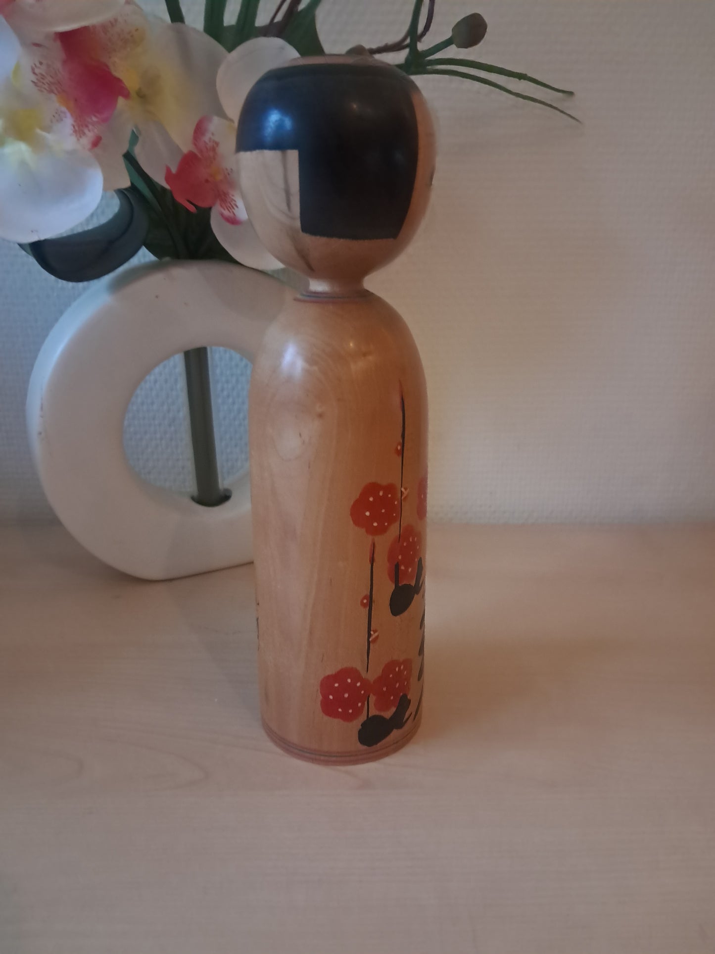 Vintage Kijiama Kokeshi by Onodera Koraku (1944-)