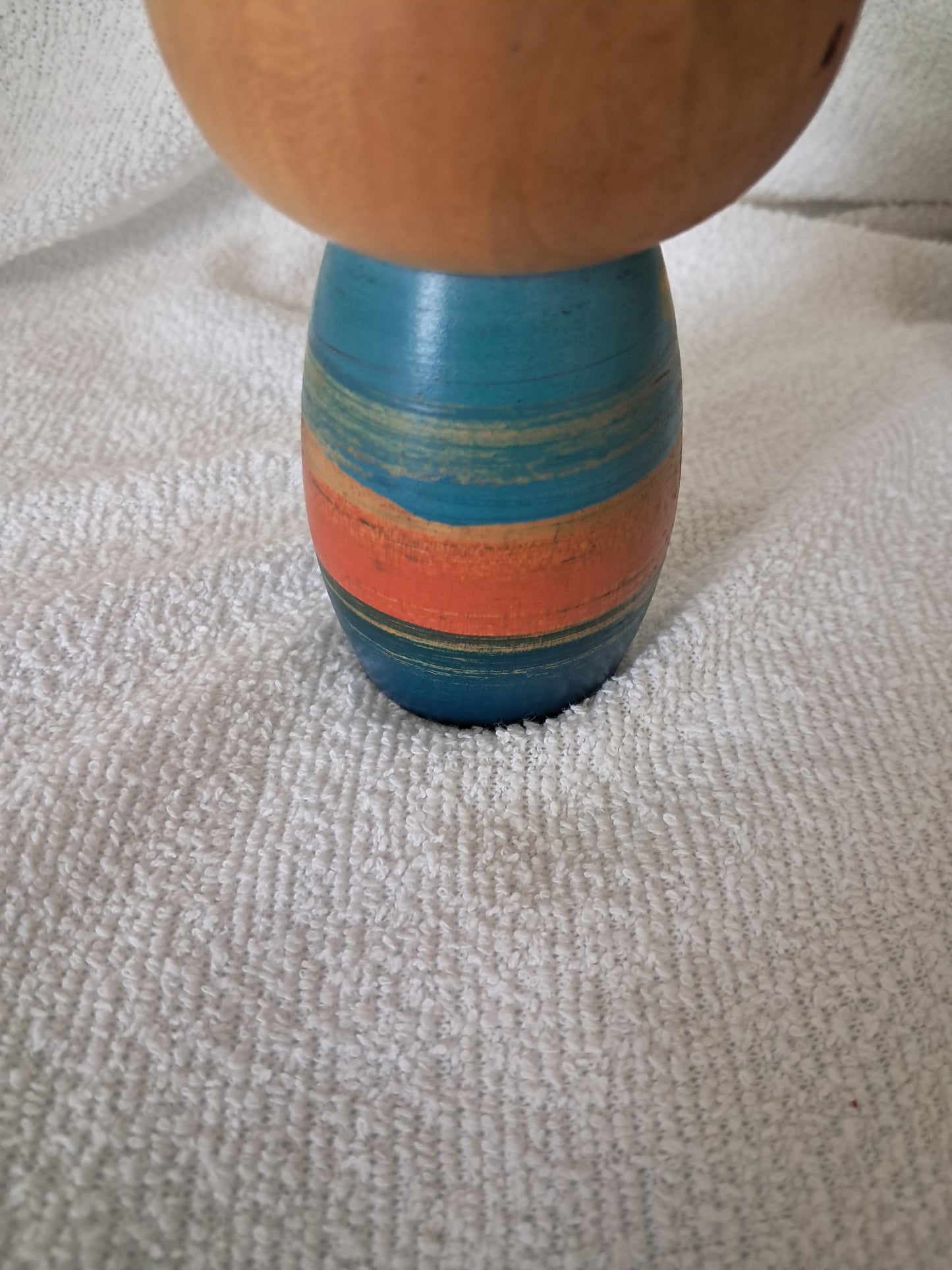 Rare Vintage Sosaku kokeshi by Hiroe Fukushima