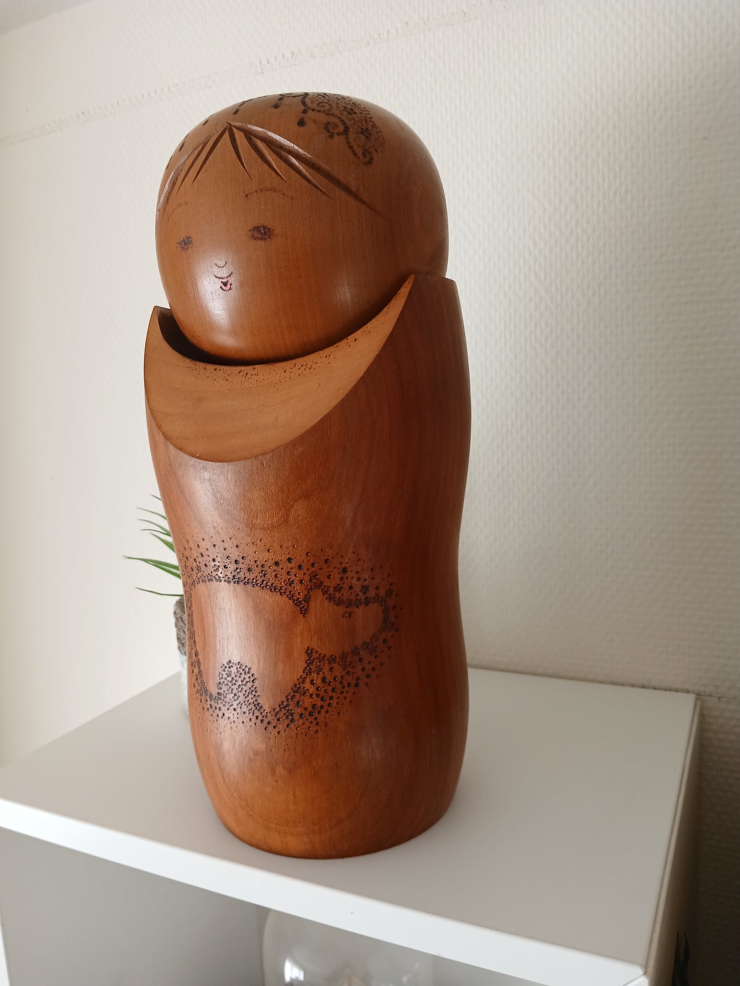 Rare Vintage Sosaku Kokeshi by Kouson Sato