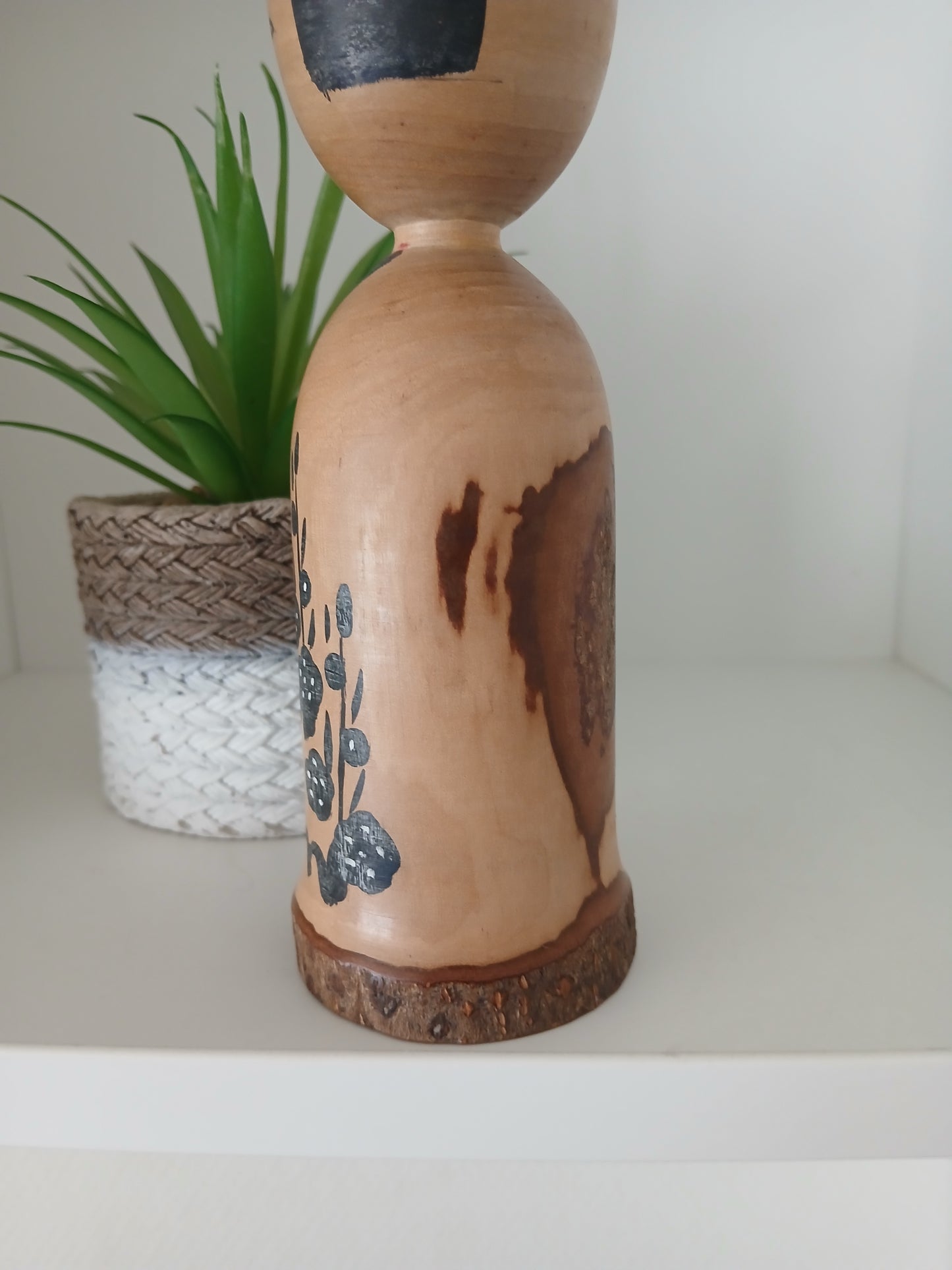 Vintage traditional Kijiyama Kokeshi by Sasaki Haruo (1931-2017)