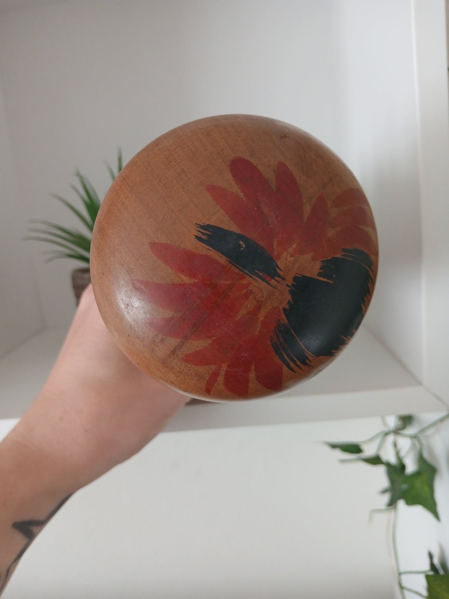 Rare Vintage Creative Kokeshi By  Takahashi Hashime (1918-2002)