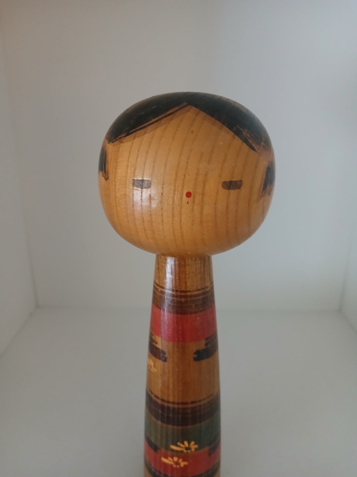 Beautiful vintage creative kokeshi made by Sanpei Yamanaka (1926-2012)