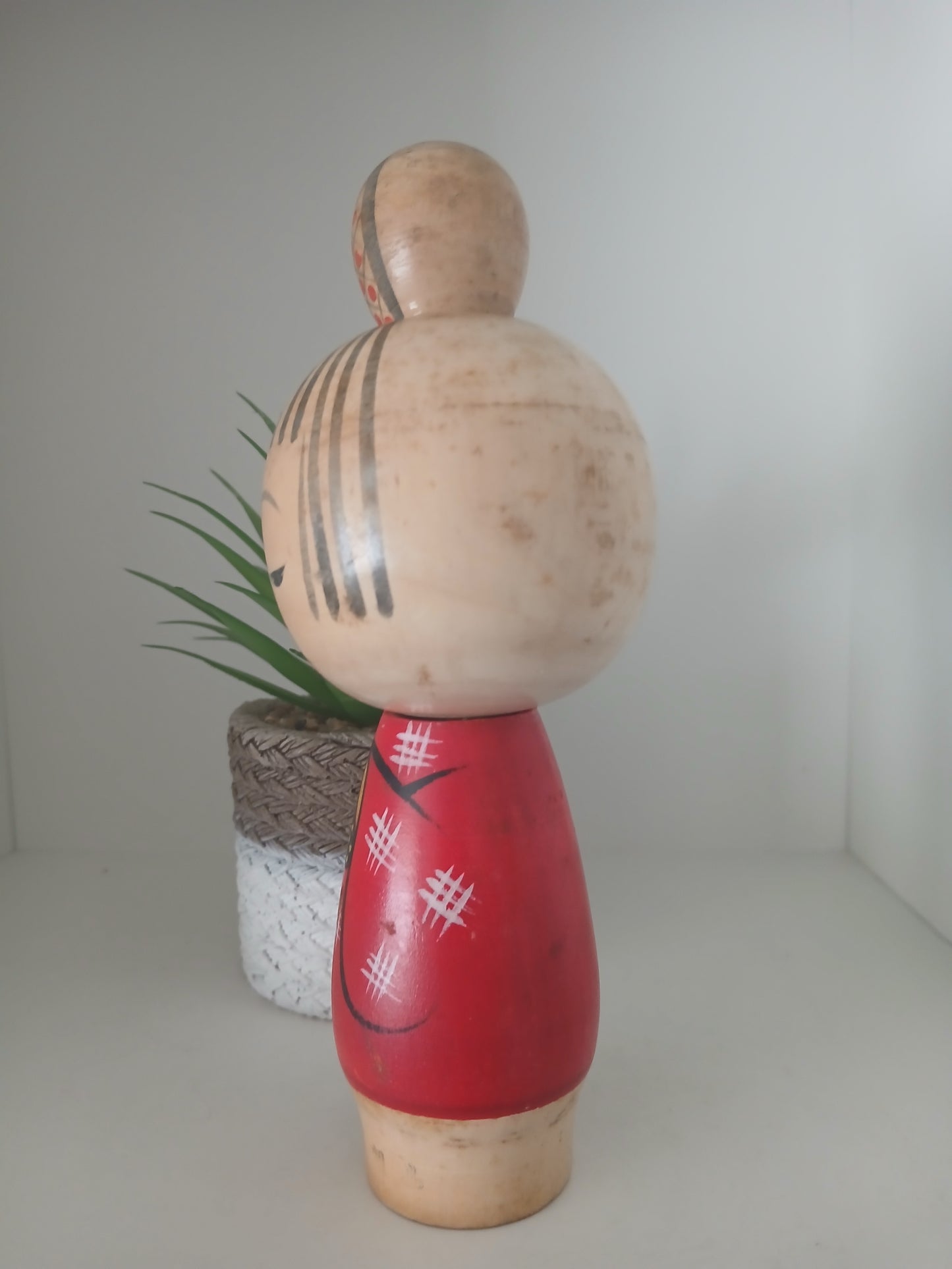 Vintage creative kokeshi by Hajime Miyashita (1940-)