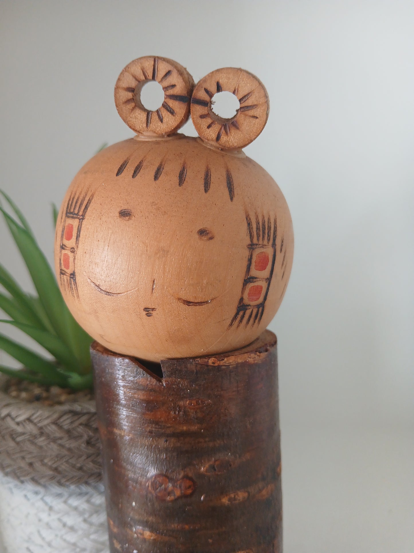 Vintage cute Sosaku kokeshi