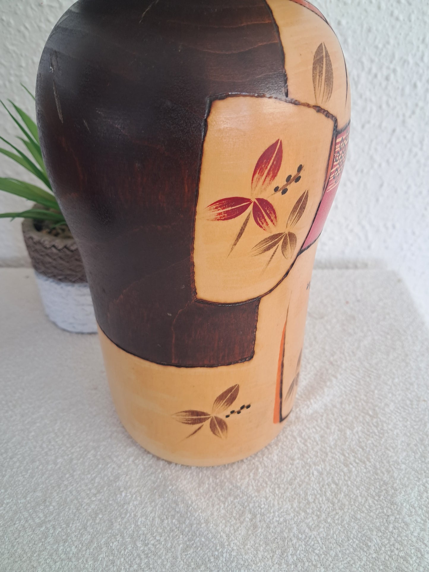 Rare Exclusive creative kokeshi by Kishi Sadao (1932-1998)