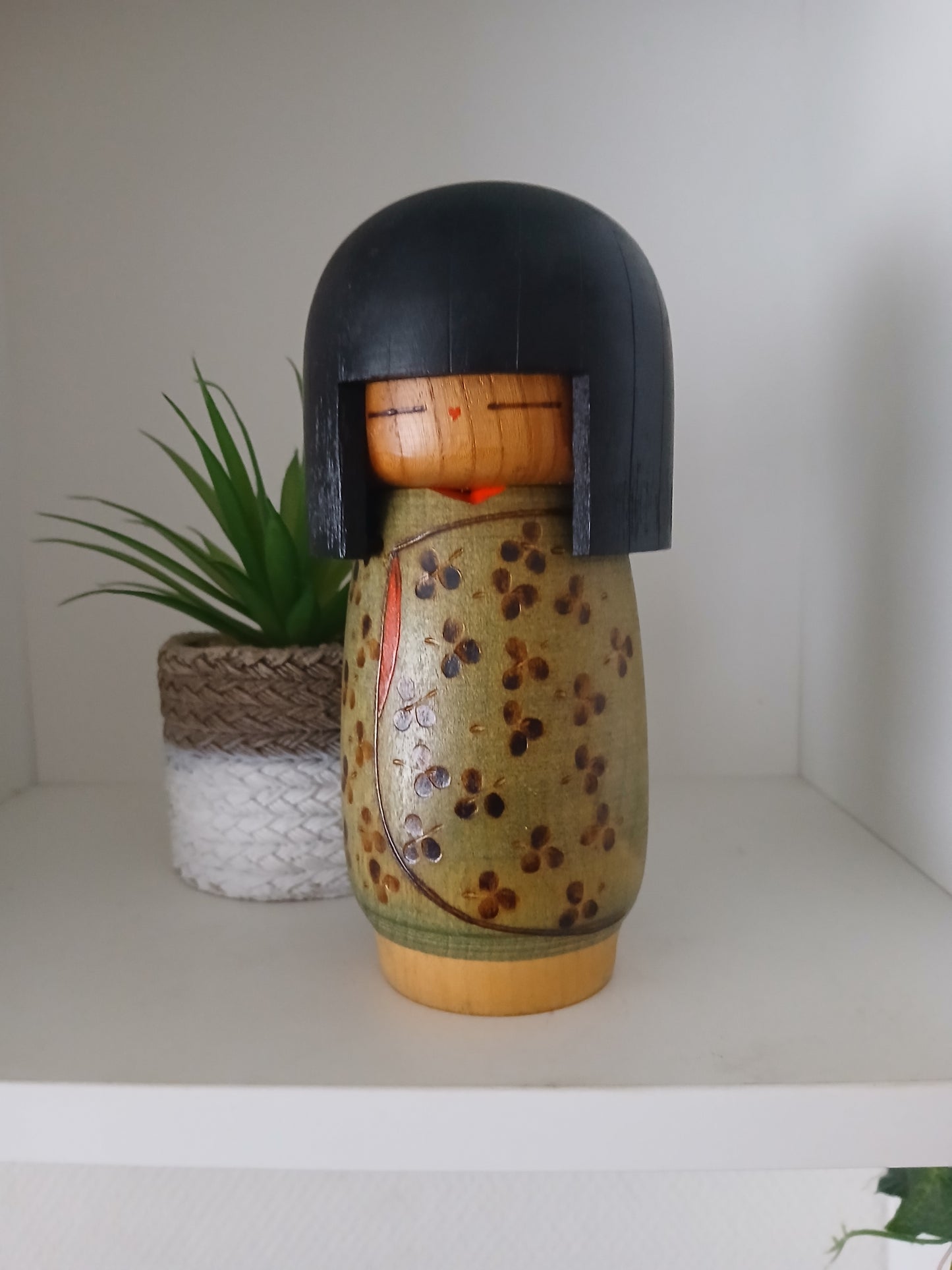 Rare Vintage Gumma Kokeshi By Kazuo Takamizawa (1927-)