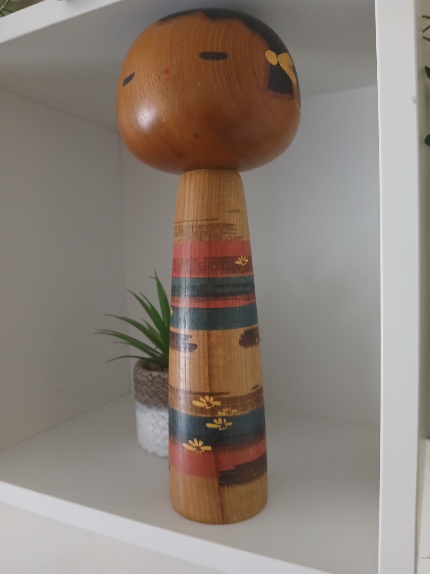 Big vintage creative kokeshi made by Sanpei Yamanaka (1926-2012)