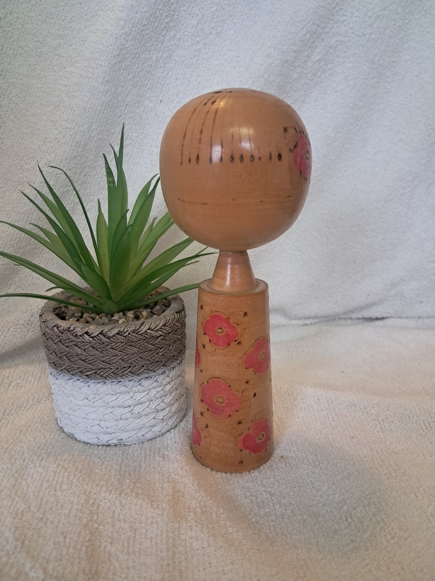 Rare Vintage Creative Kokeshi By Kano Chiyomatsu (1935-)