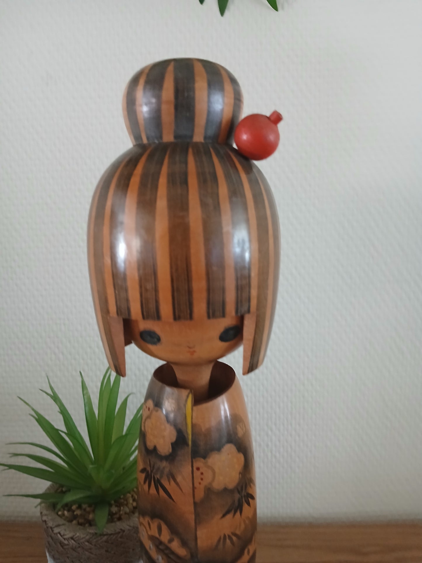 Vintage creative kokeshi by Hajime Miyashita (1940-)
