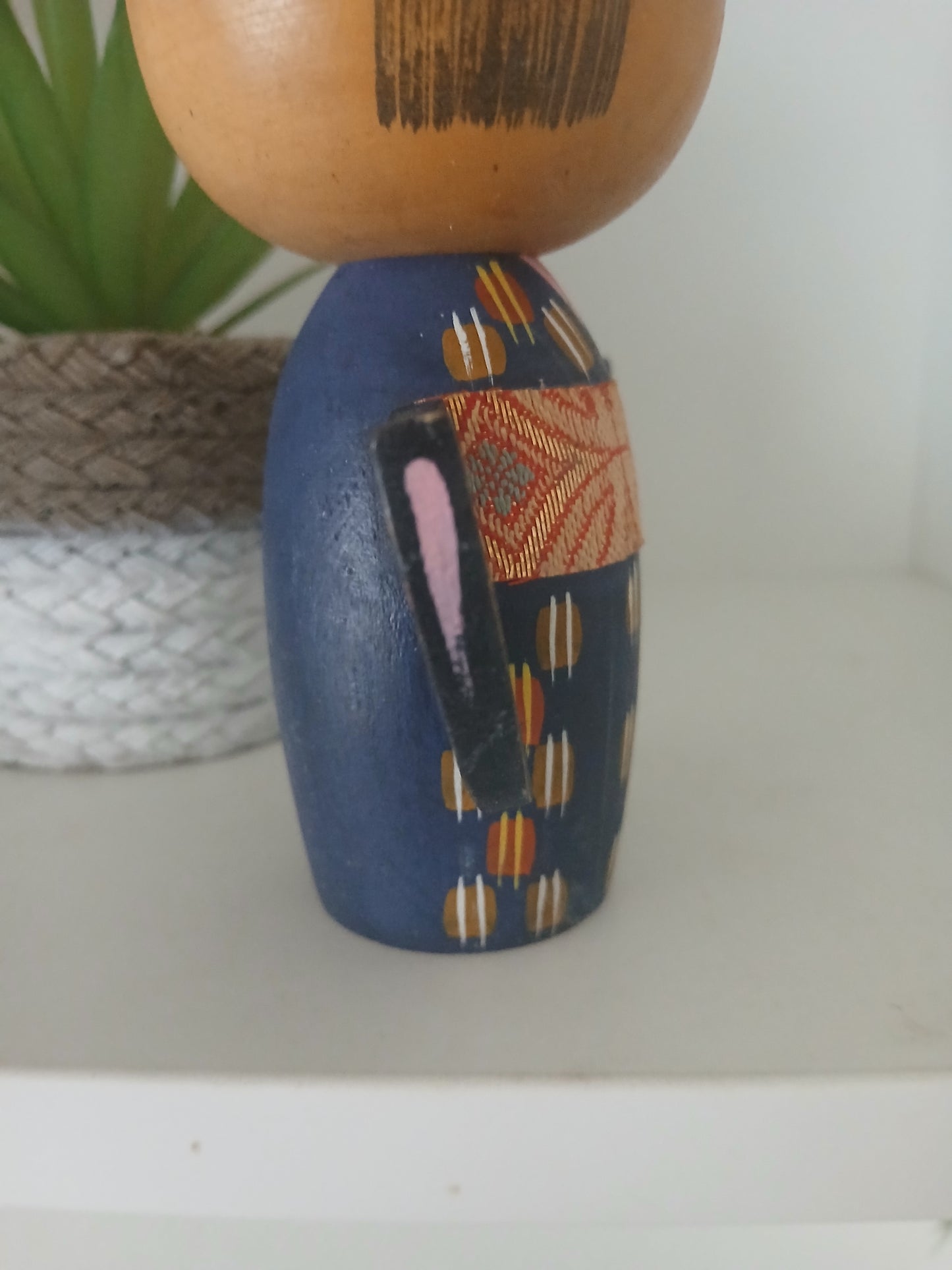 Vintage creative kokeshi by Kojo Tanaka