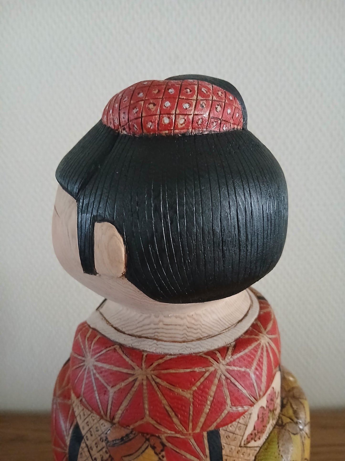 Exclusive Sosaku kokeshi by Yuko Yamazaki - From Sibukawa exhibition 2025