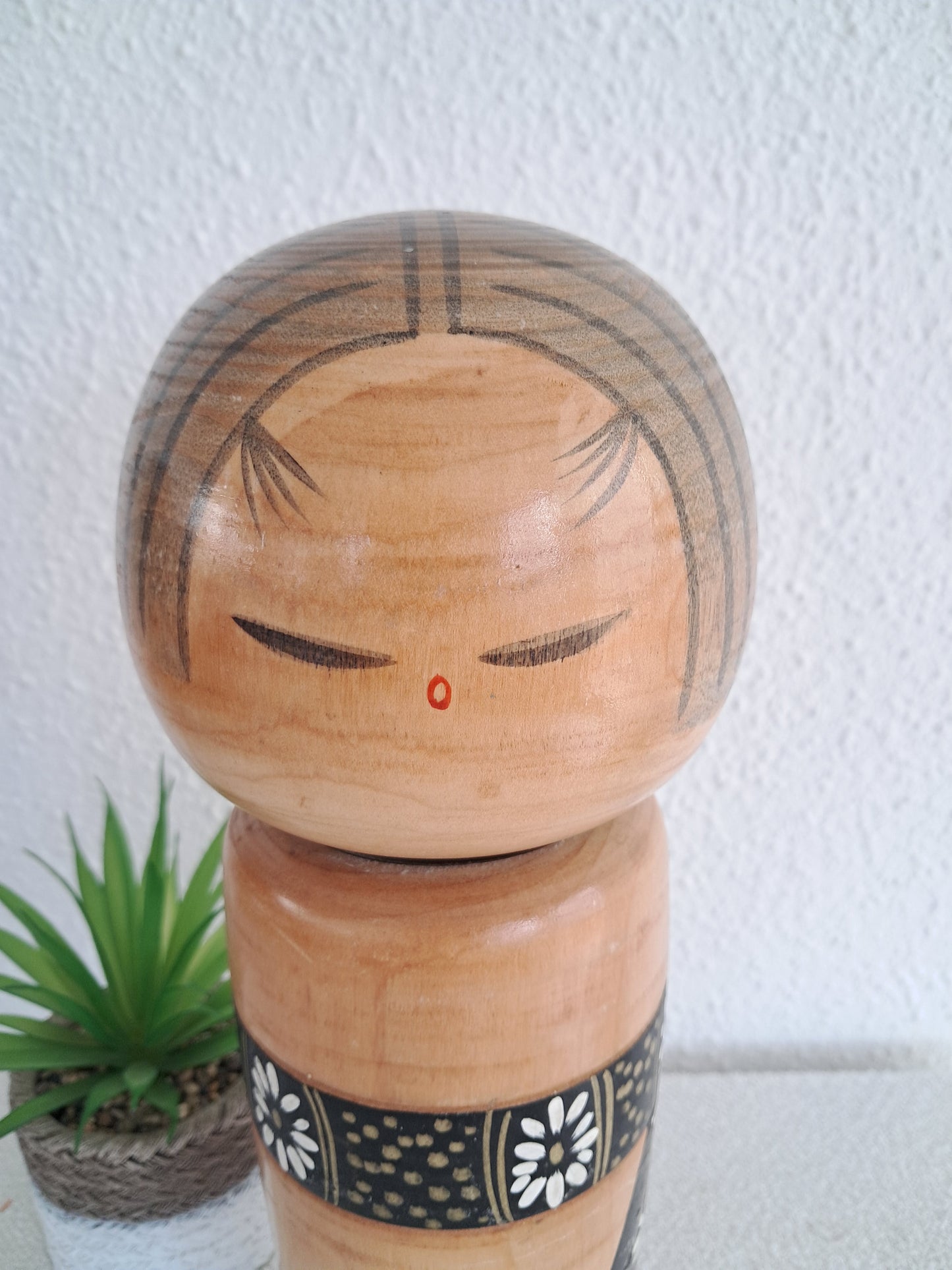 Rare big creative Kokeshi made by Ishida Kanji