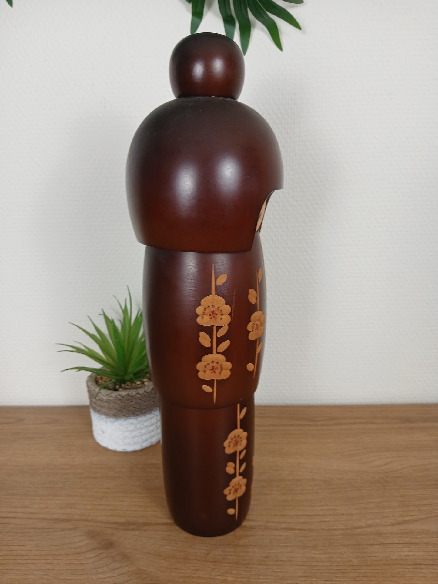 Large Vintage Creative kokeshi by Hajime Miyashita(1940-)- 38,5cm