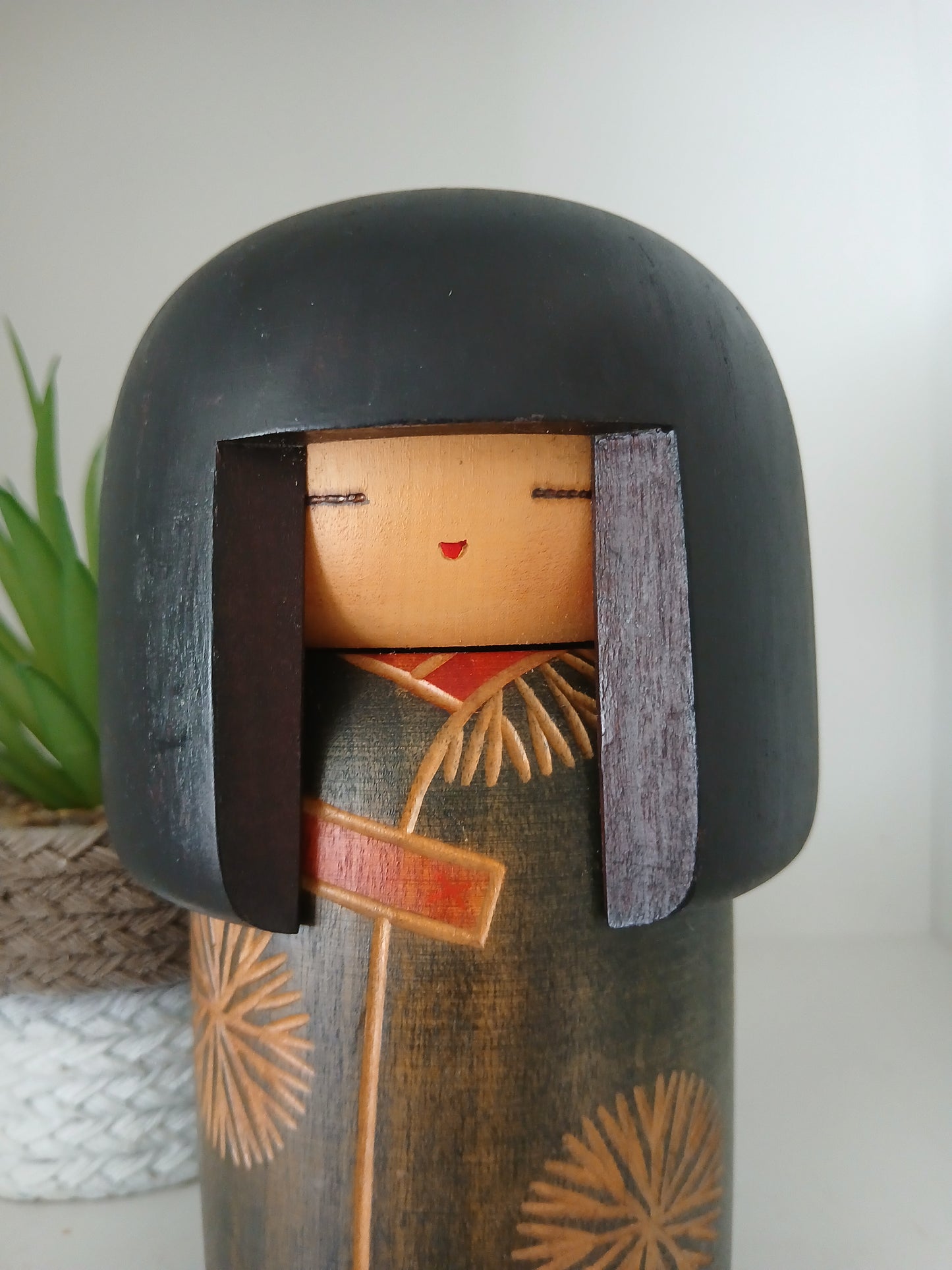 Vintage Gumma Kokeshi by Sansaku Sekiguchi (1925-2018)