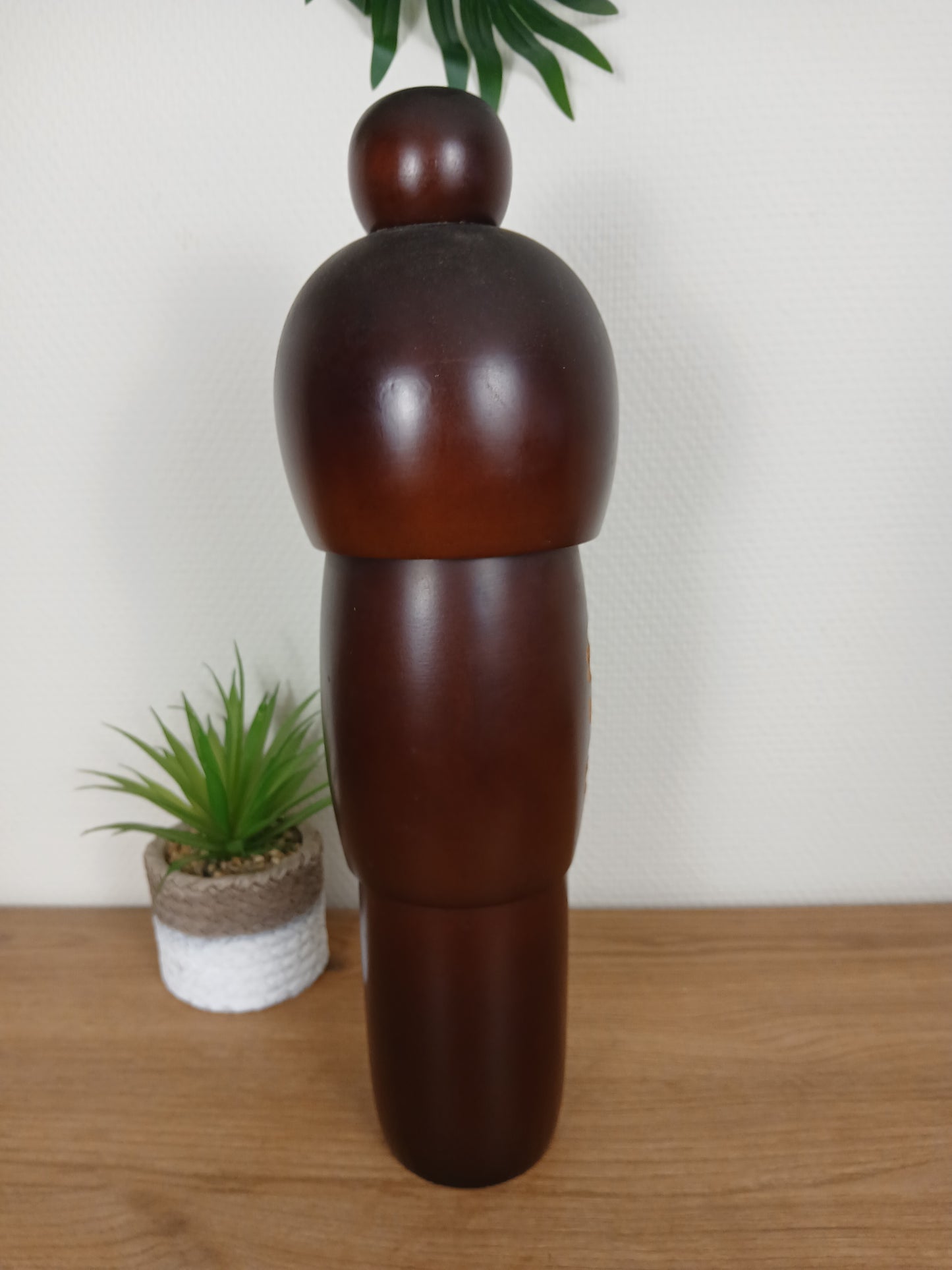 Large Vintage Creative kokeshi by Hajime Miyashita(1940-)- 38,5cm